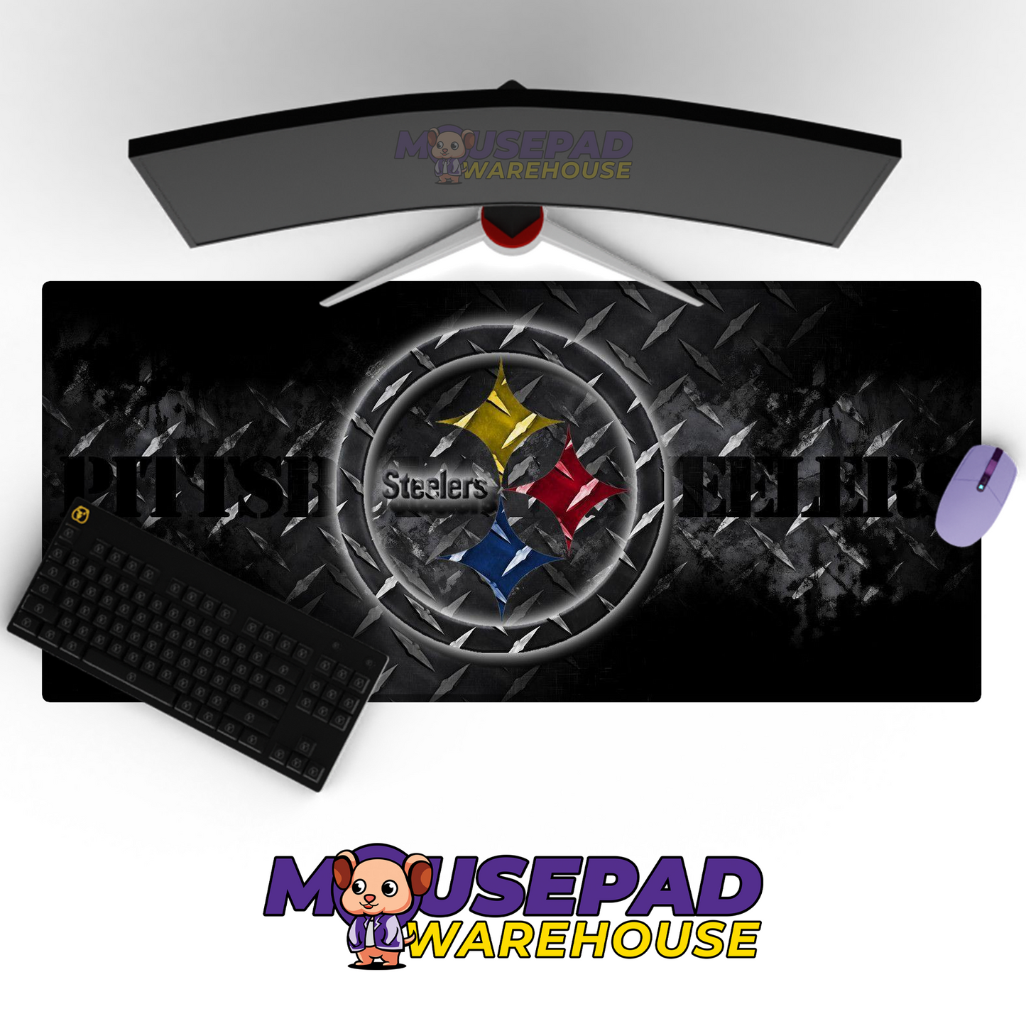 Pittsburgh Steelers V5 Mousepad Deskmat Mockup