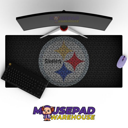 Pittsburgh Steelers V6 Mousepad Deskmat Mockup
