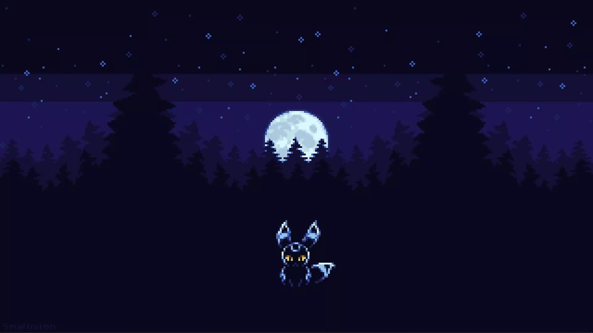 Pixel Umbreon