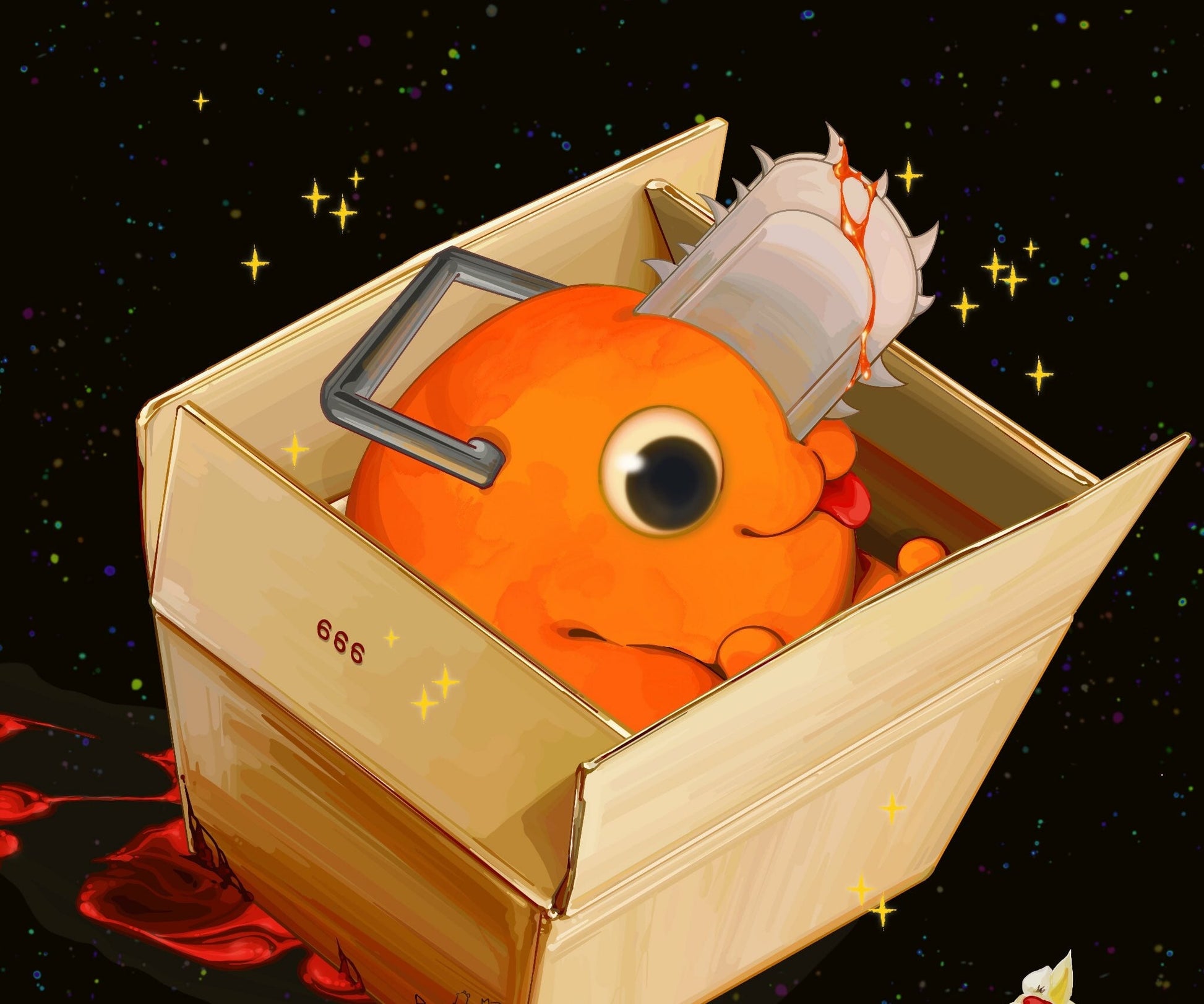 Pochita Box Chainsaw Man V13 Mousepad