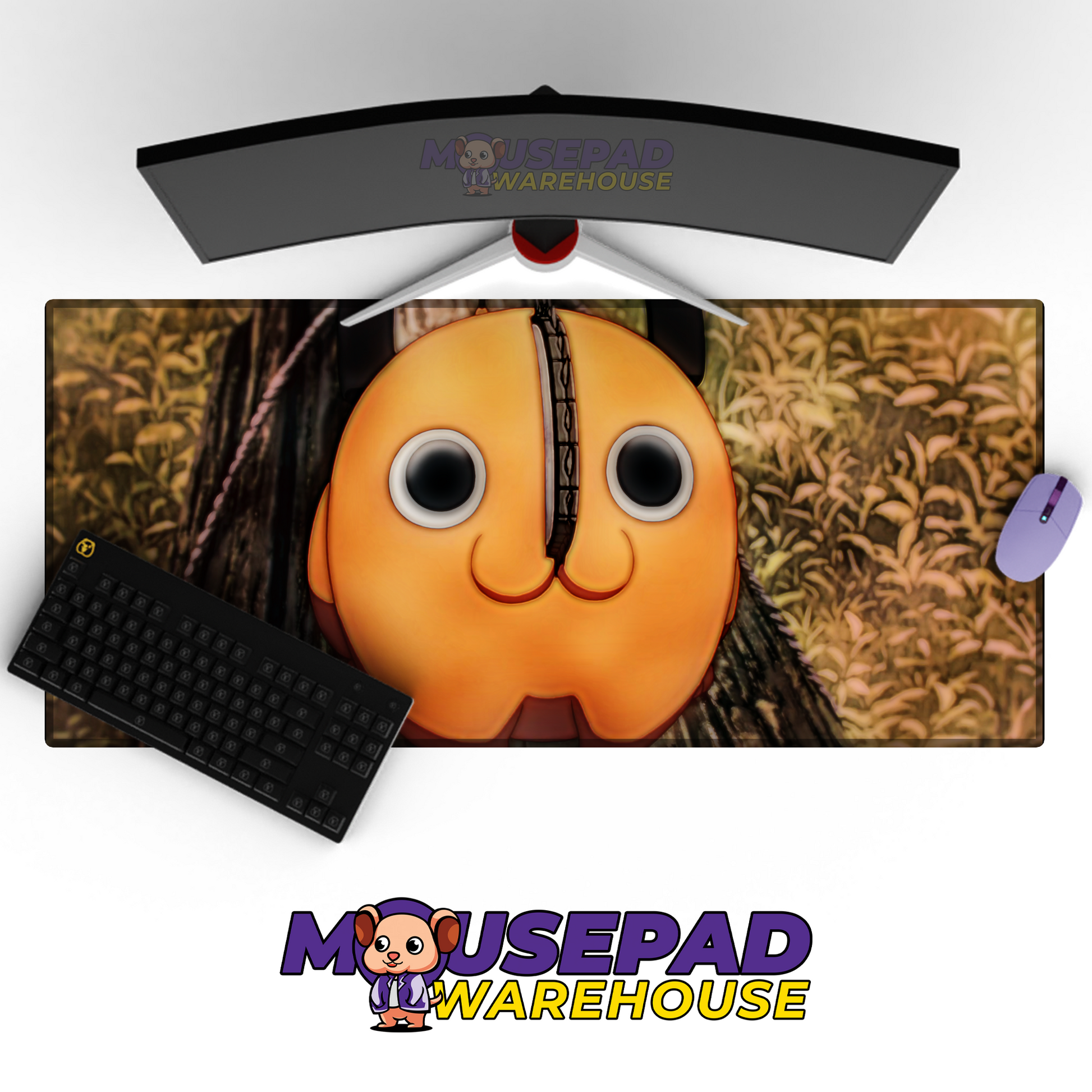 Pochita Chainsaw Man V5 Mousepad Mockup