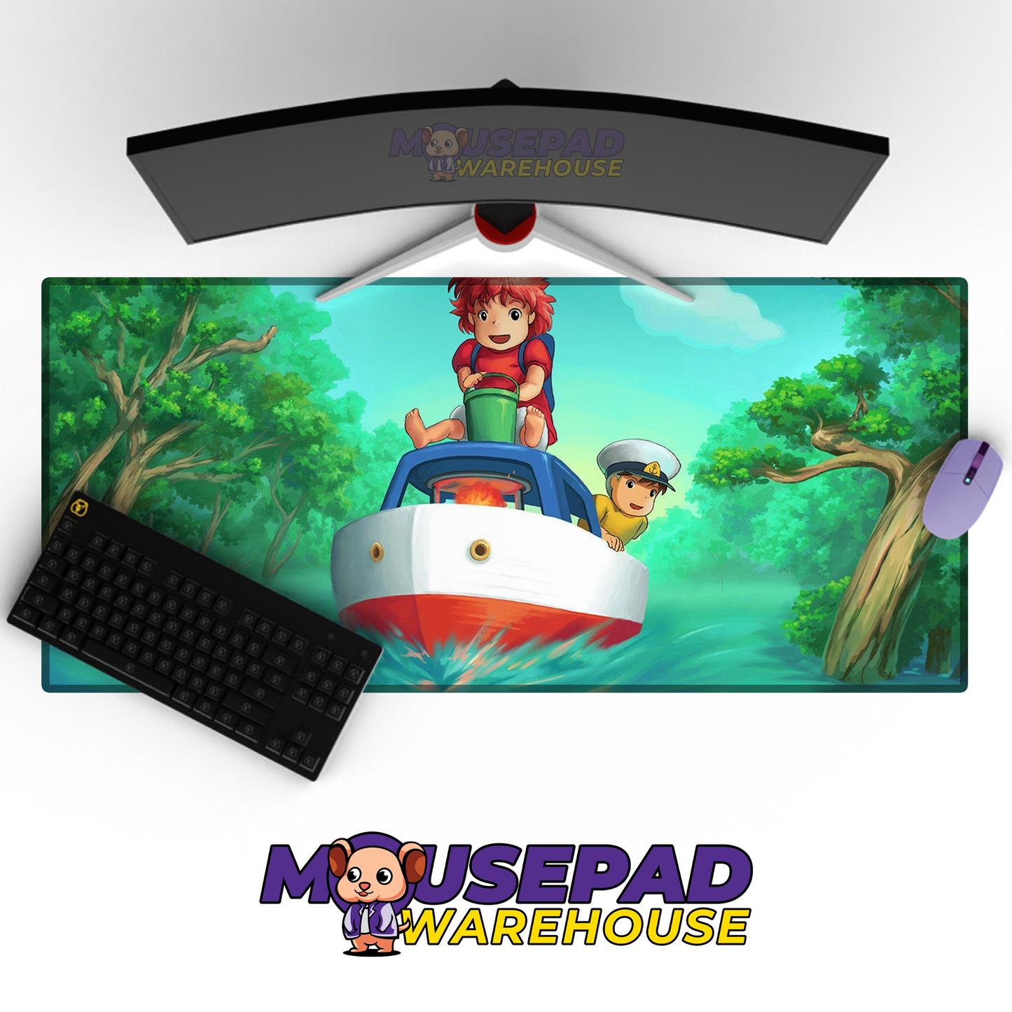 Ponyo V12 Mousepad Mockup