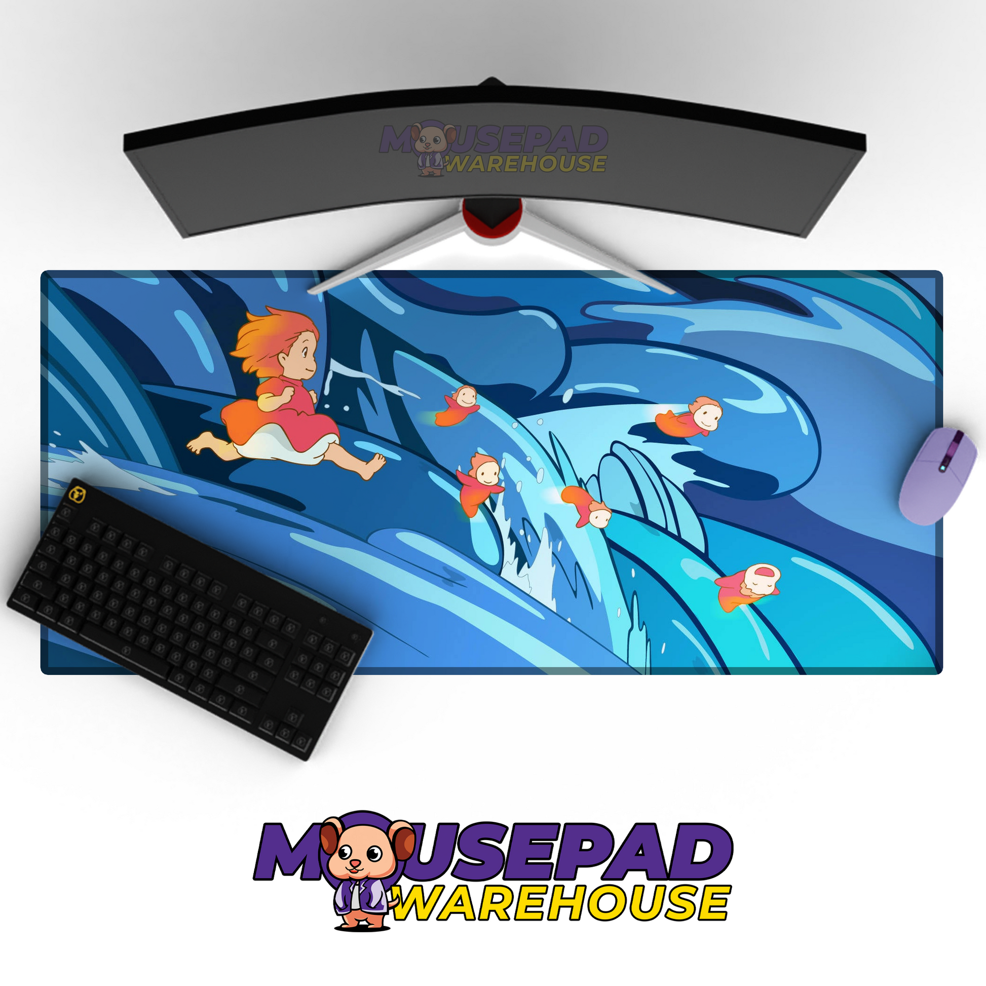 Ponyo V13 Mousepad Mockup