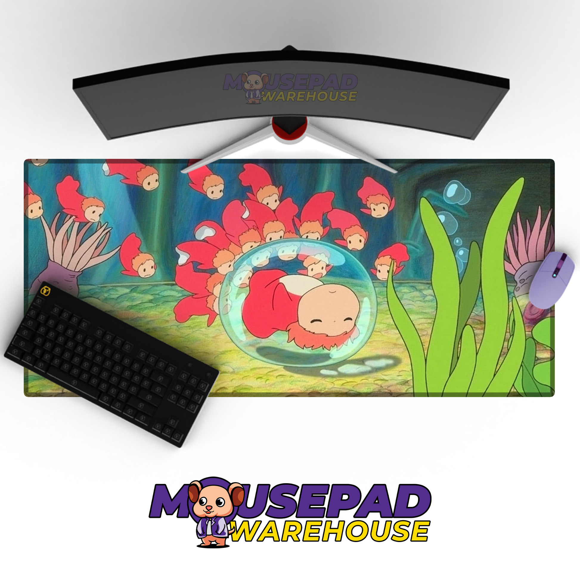 Ponyo V17 Mousepad Mockup