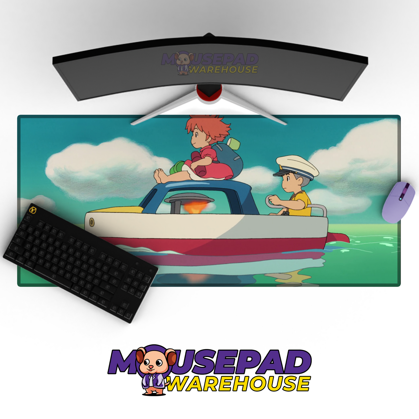 Ponyo V18 Mousepad Mockup