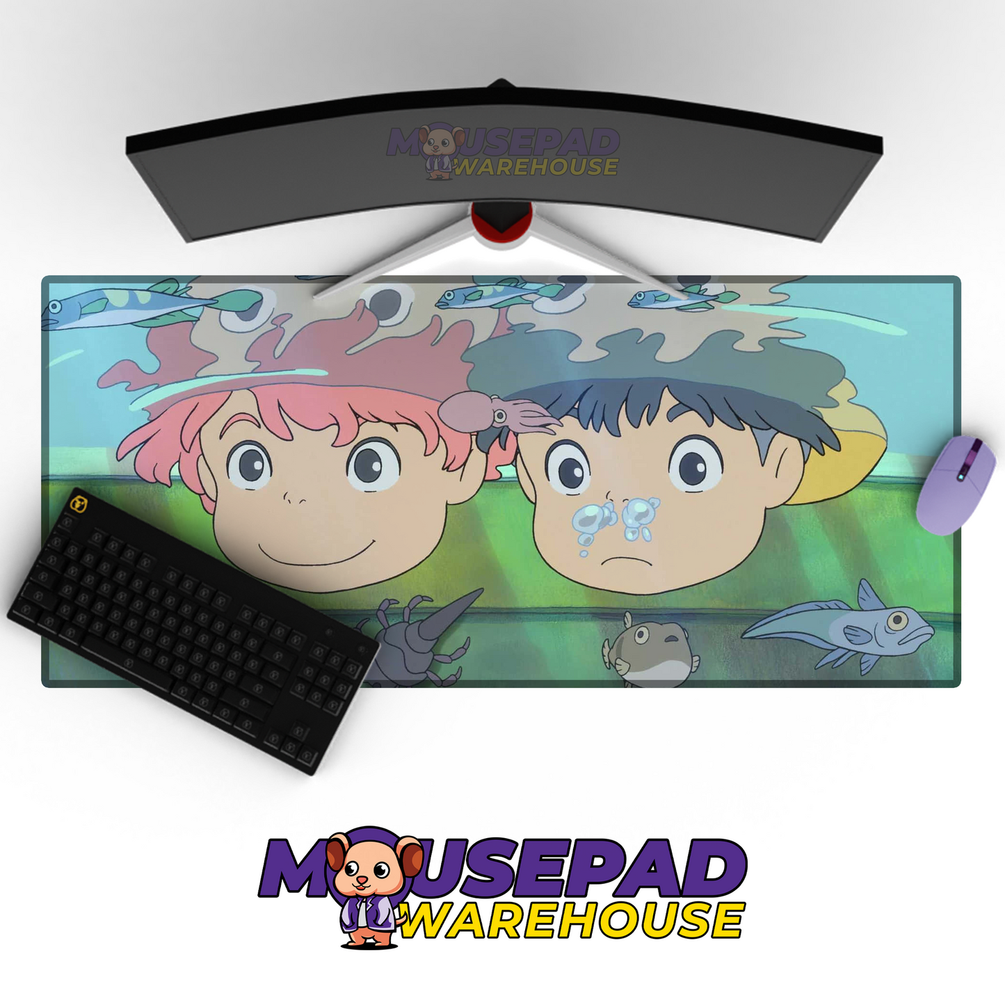 Ponyo V21 Mousepad Mockup