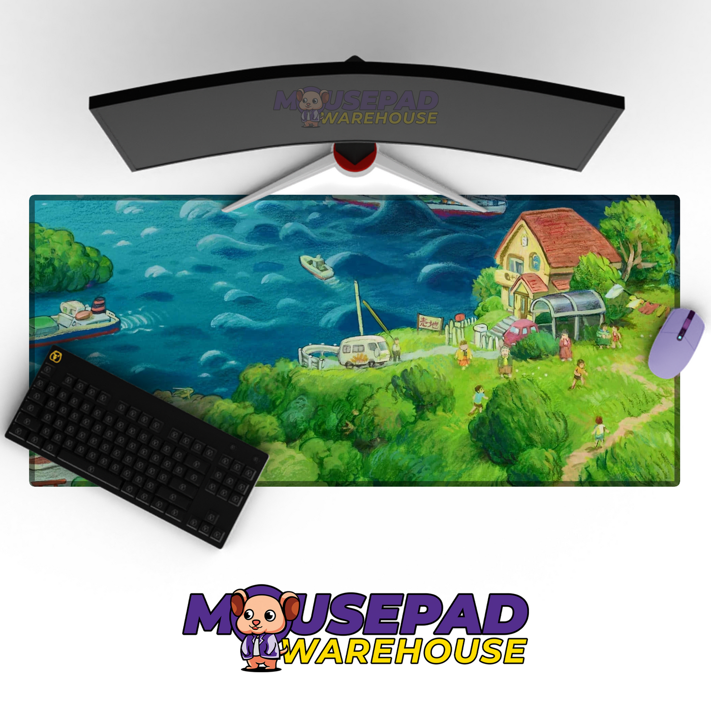 Ponyo V23 Mousepad Mockup