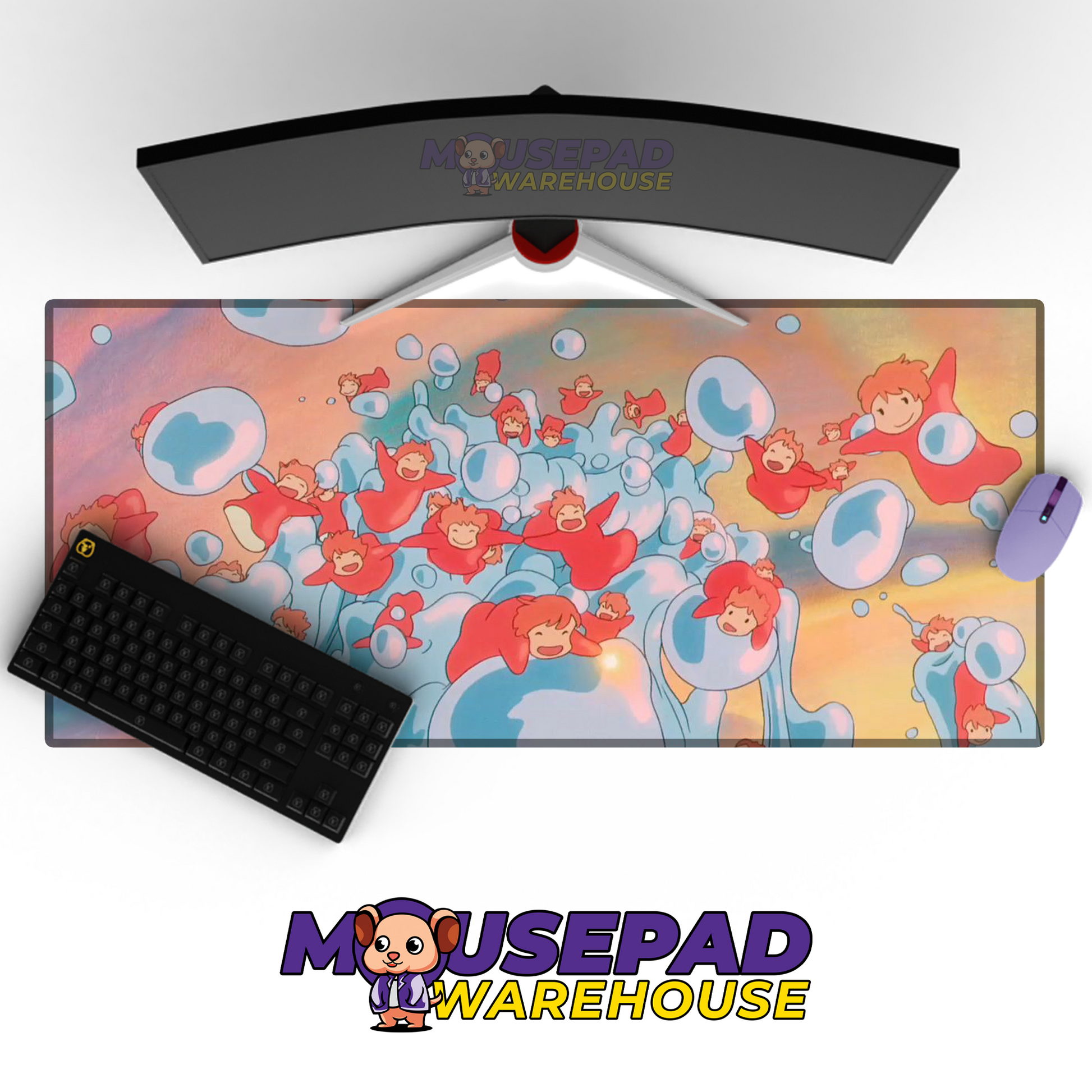 Ponyo V25 Mousepad Mockup