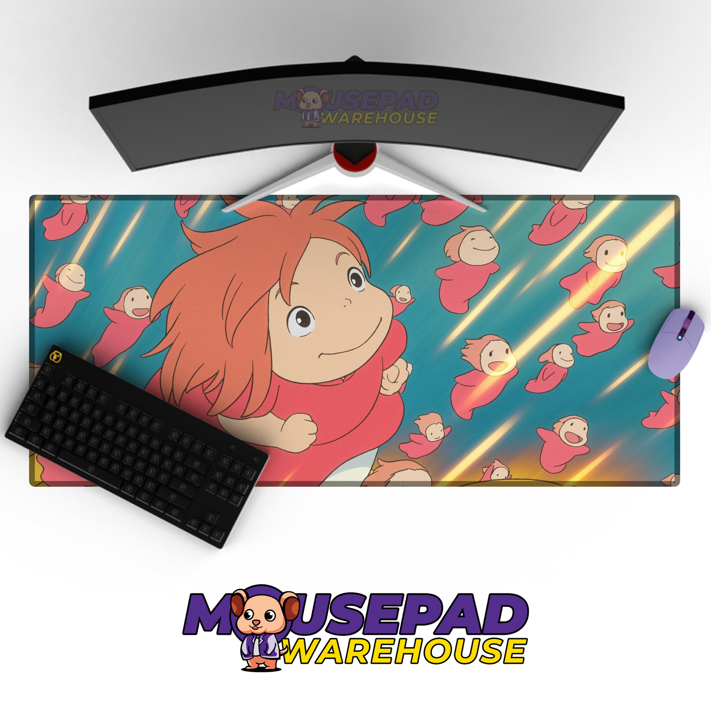 Ponyo V4 Mousepad Mockup