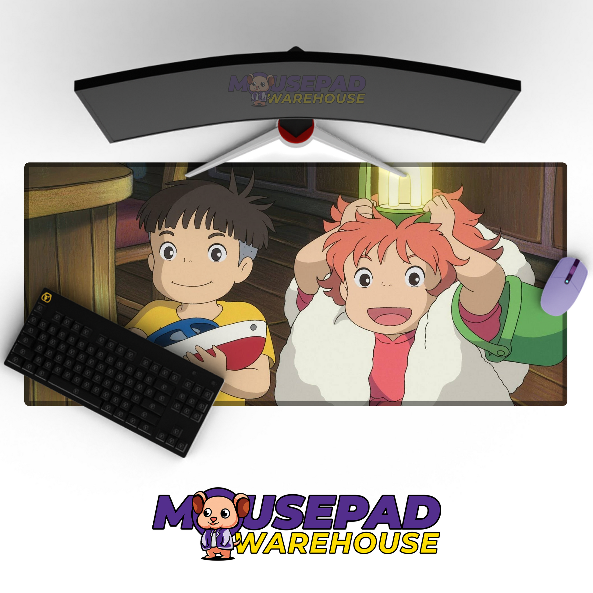Ponyo V8 Mousepad Mockup