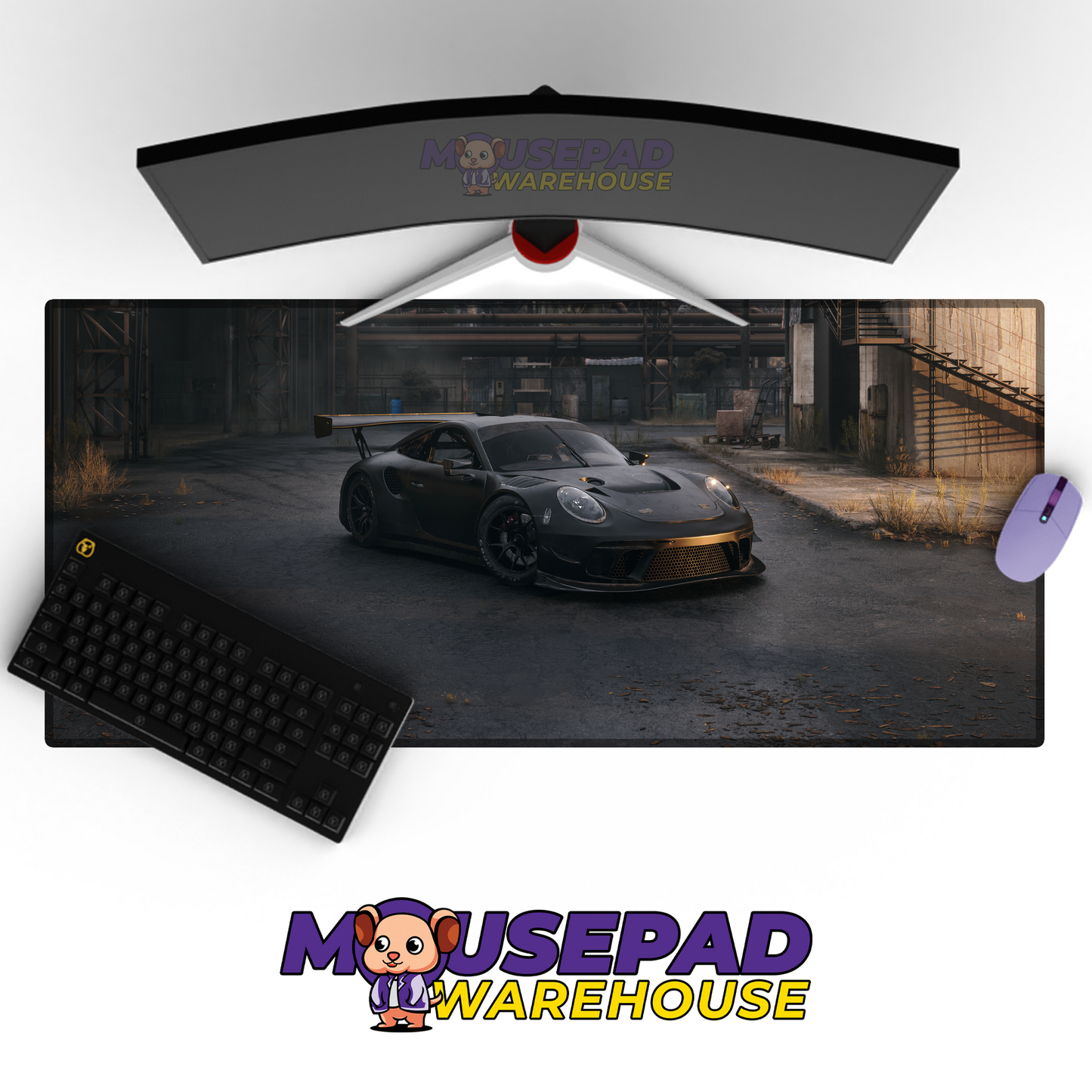 Porsche 911 GT3 RS V18 Mousepad Mockup
