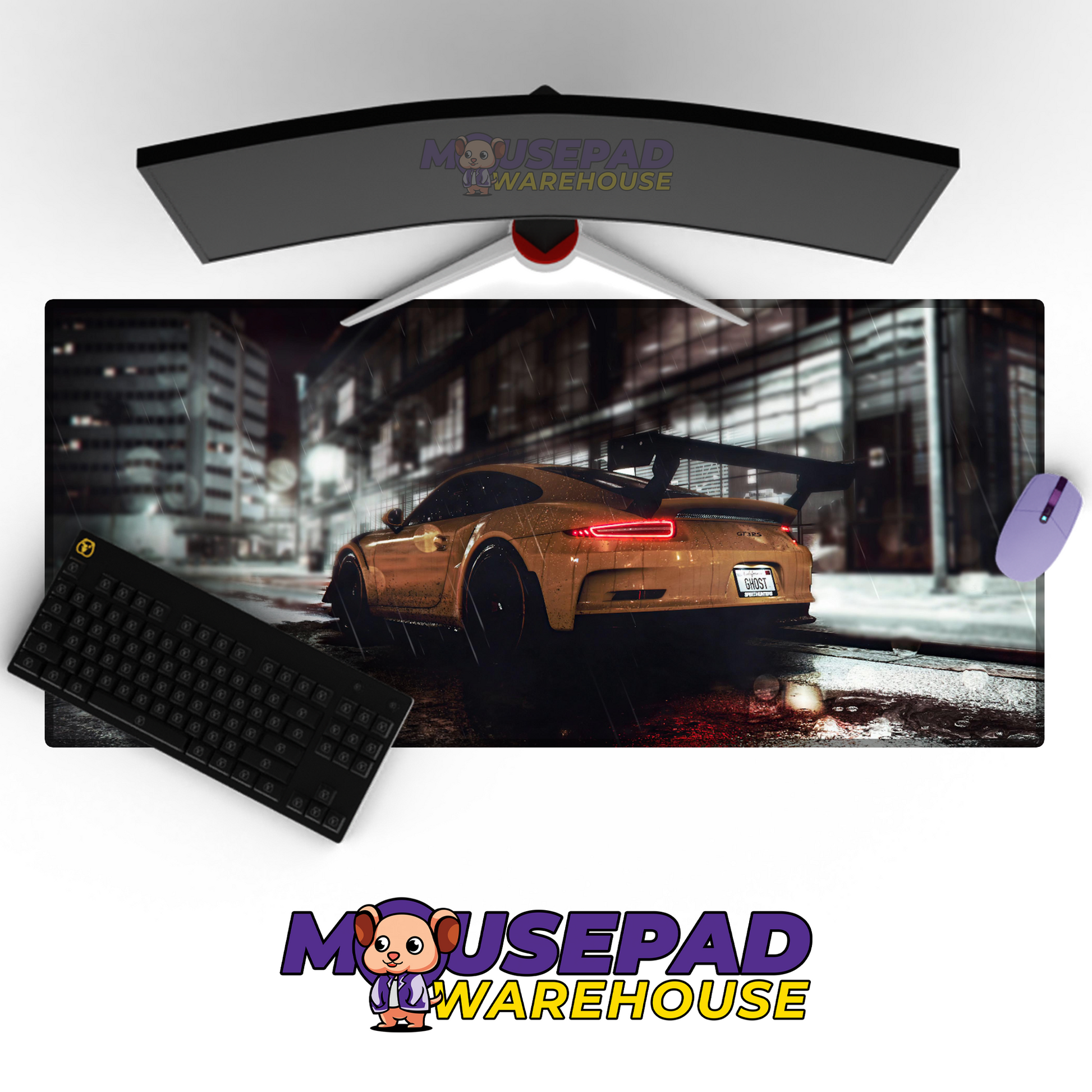 Porsche 911 GT3 RS V24 Mousepad Mockup