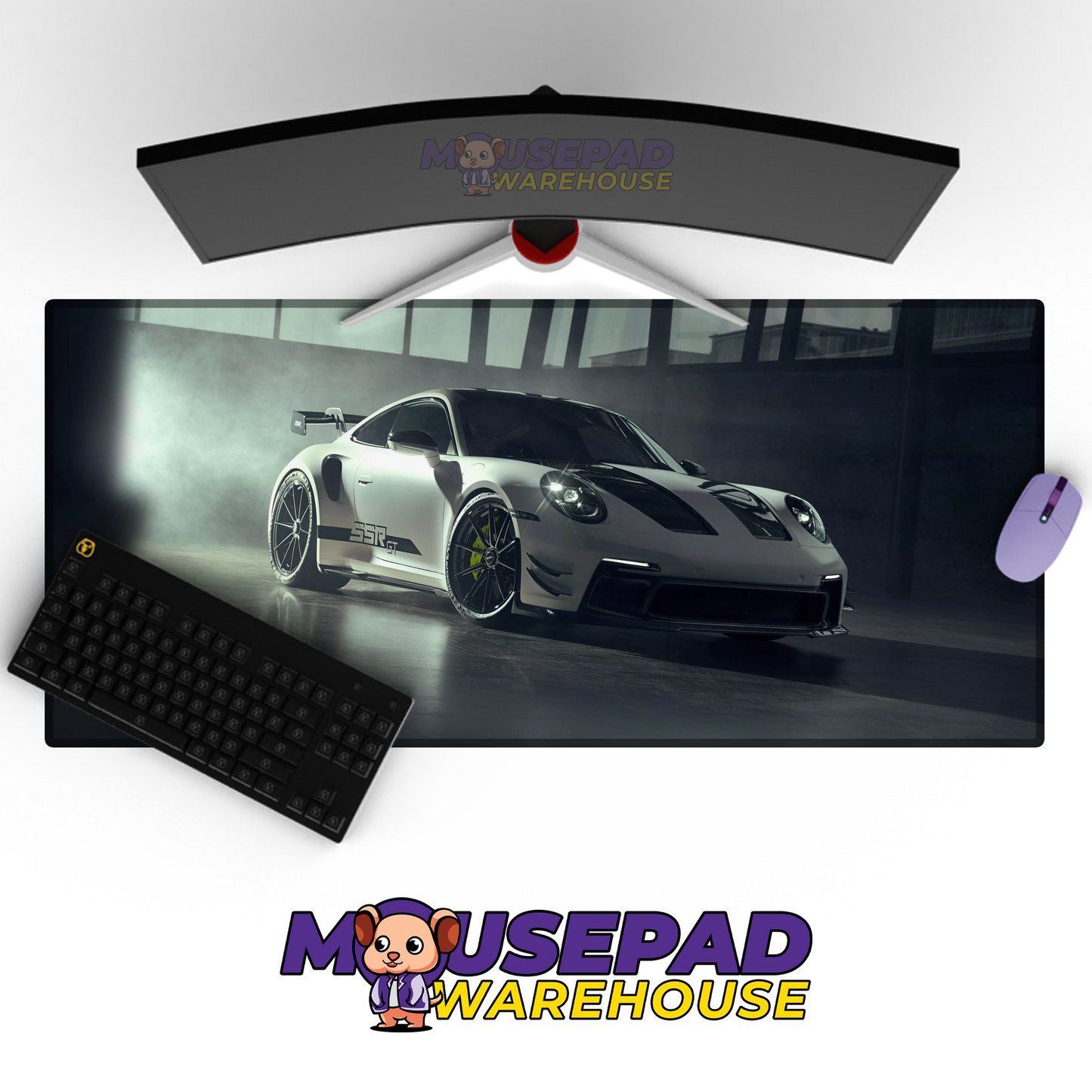 Porsche 911 GT3 RS V34 Mousepad Mockup