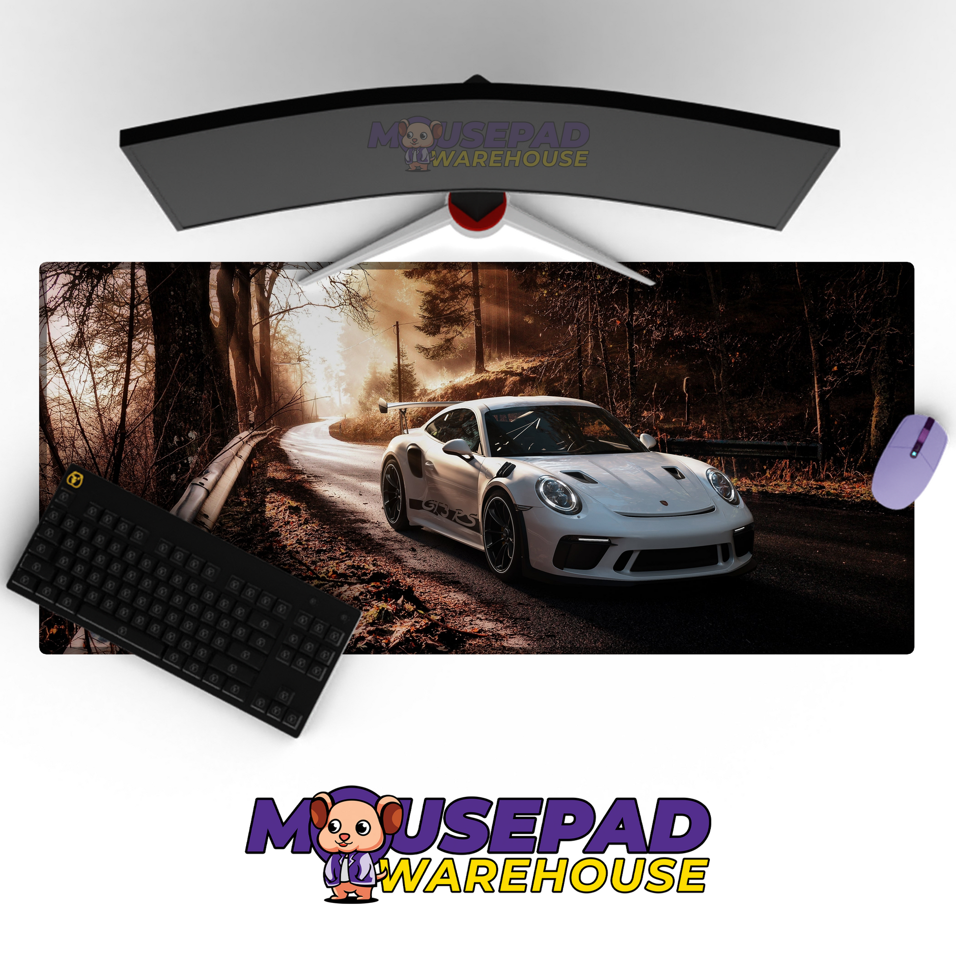 Porsche 911 GT3 RS V36 Mousepad Mockup