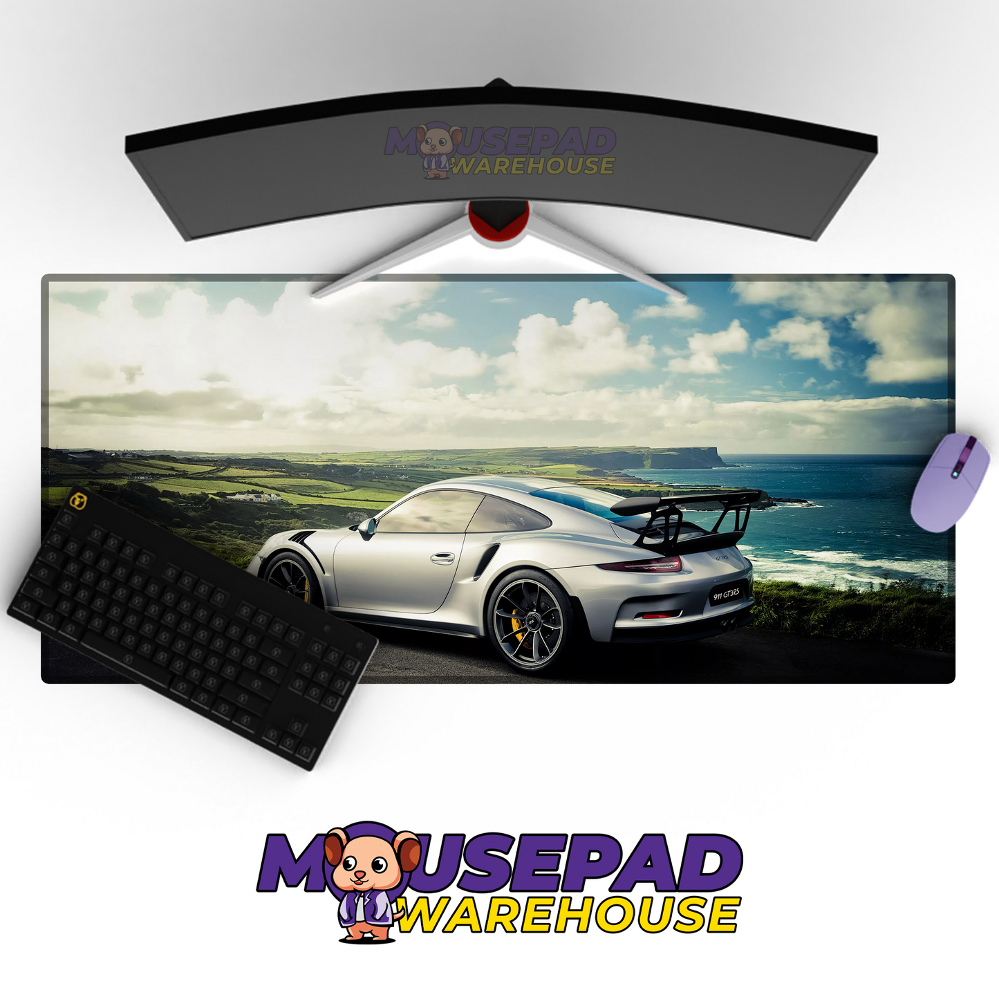 Porsche 911 GT3 RS V39 Mousepad Mockup