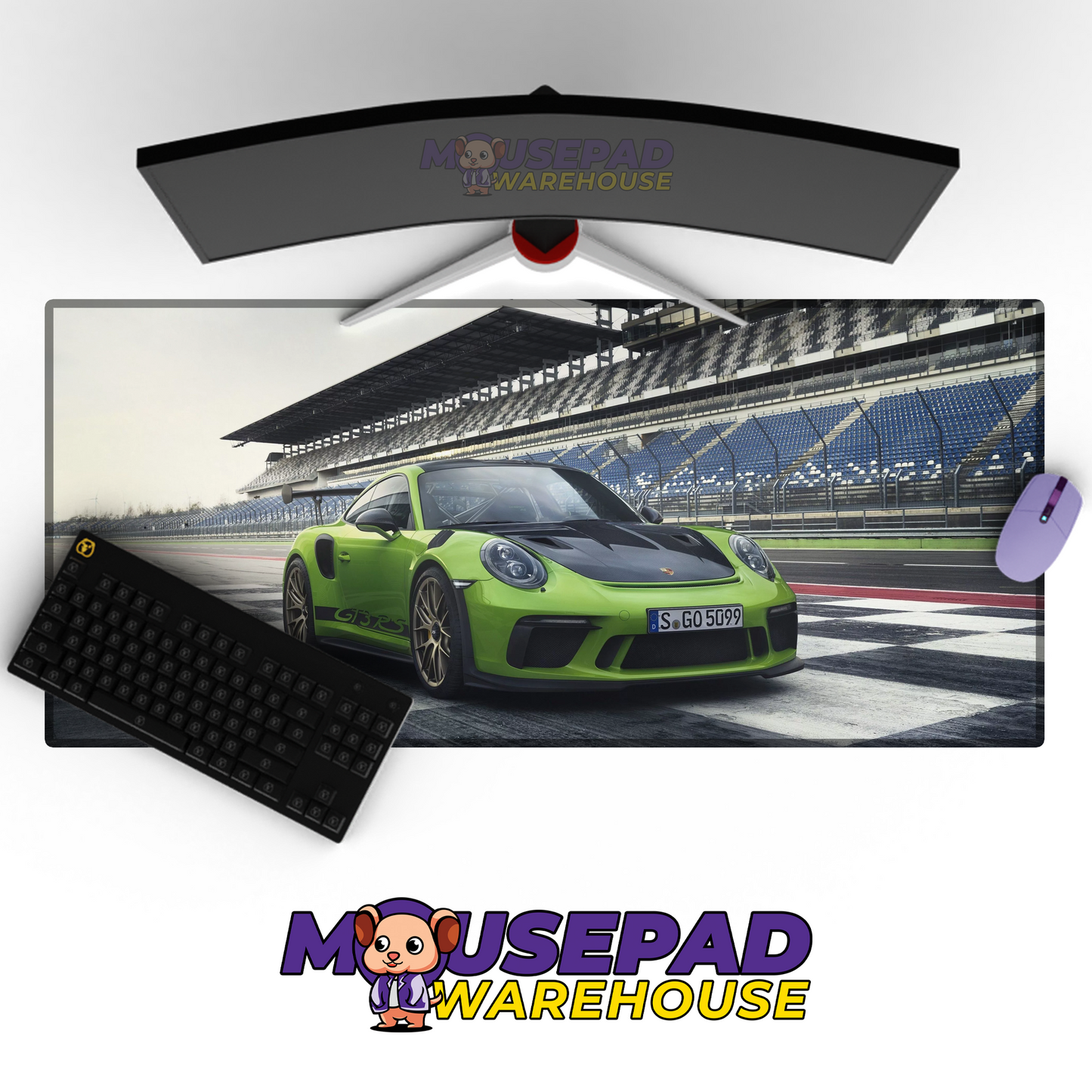 Porsche 911 GT3 RS V41 Mousepad Mockup