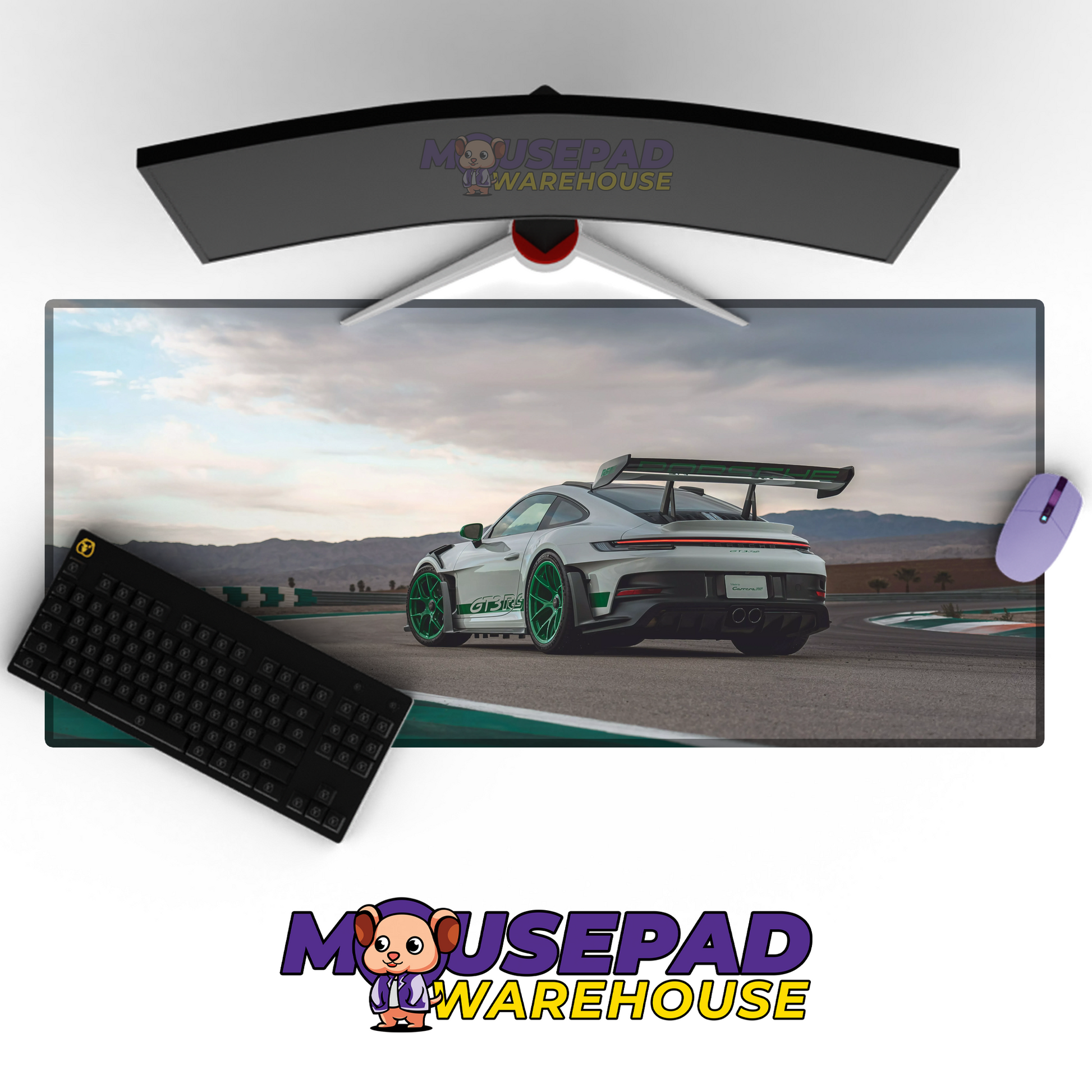 Porsche 911 GT3 RS V43 Mousepad Mockup