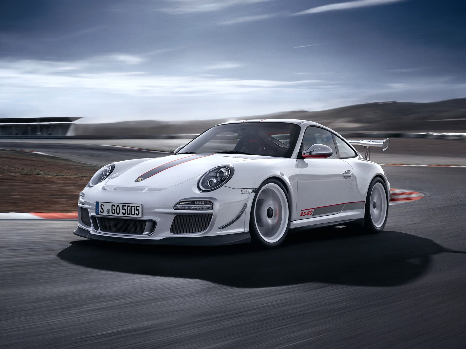 Porsche 911 GT3 RS V4 Mousepad