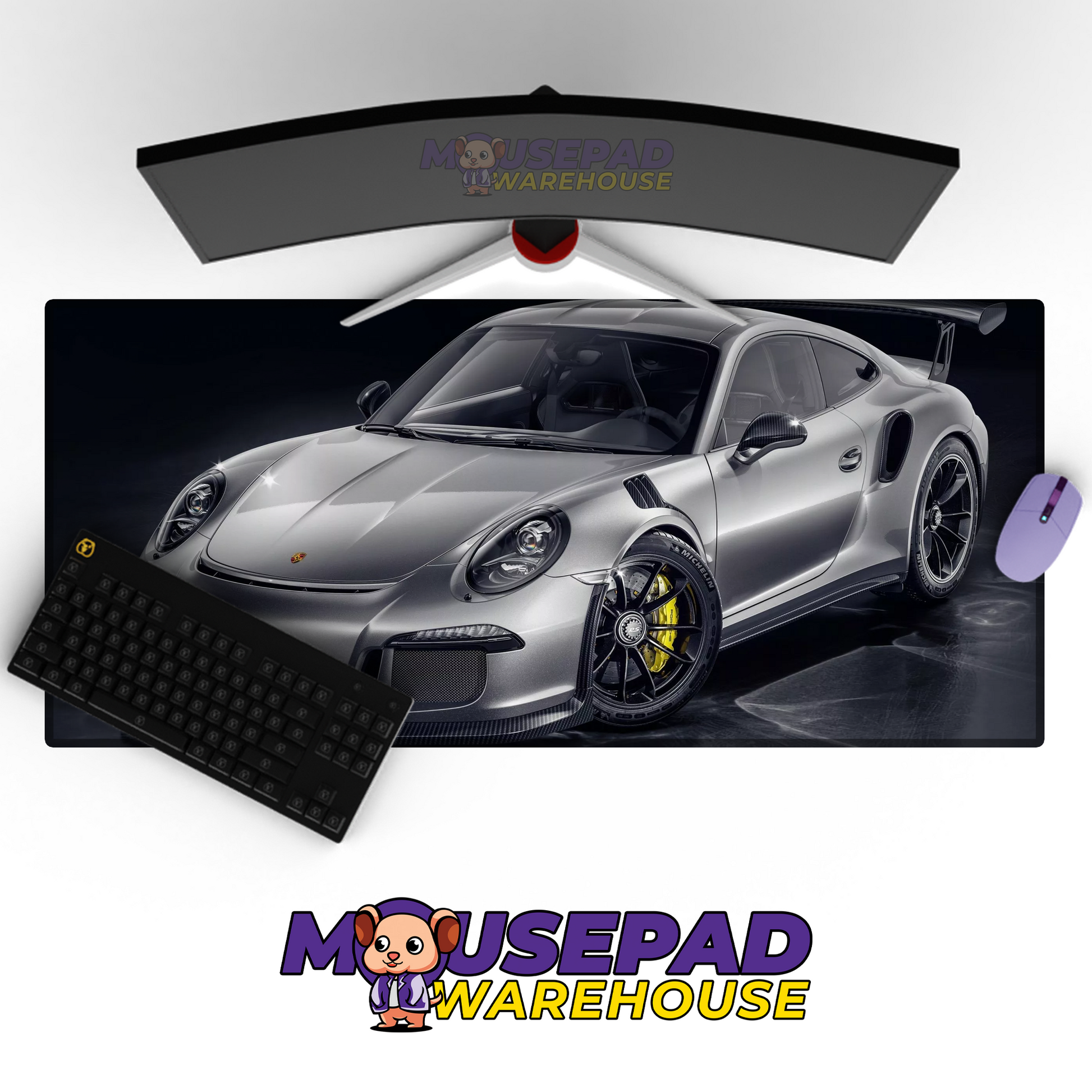 Porsche 911 GT3 RS V5 Mousepad Mockup