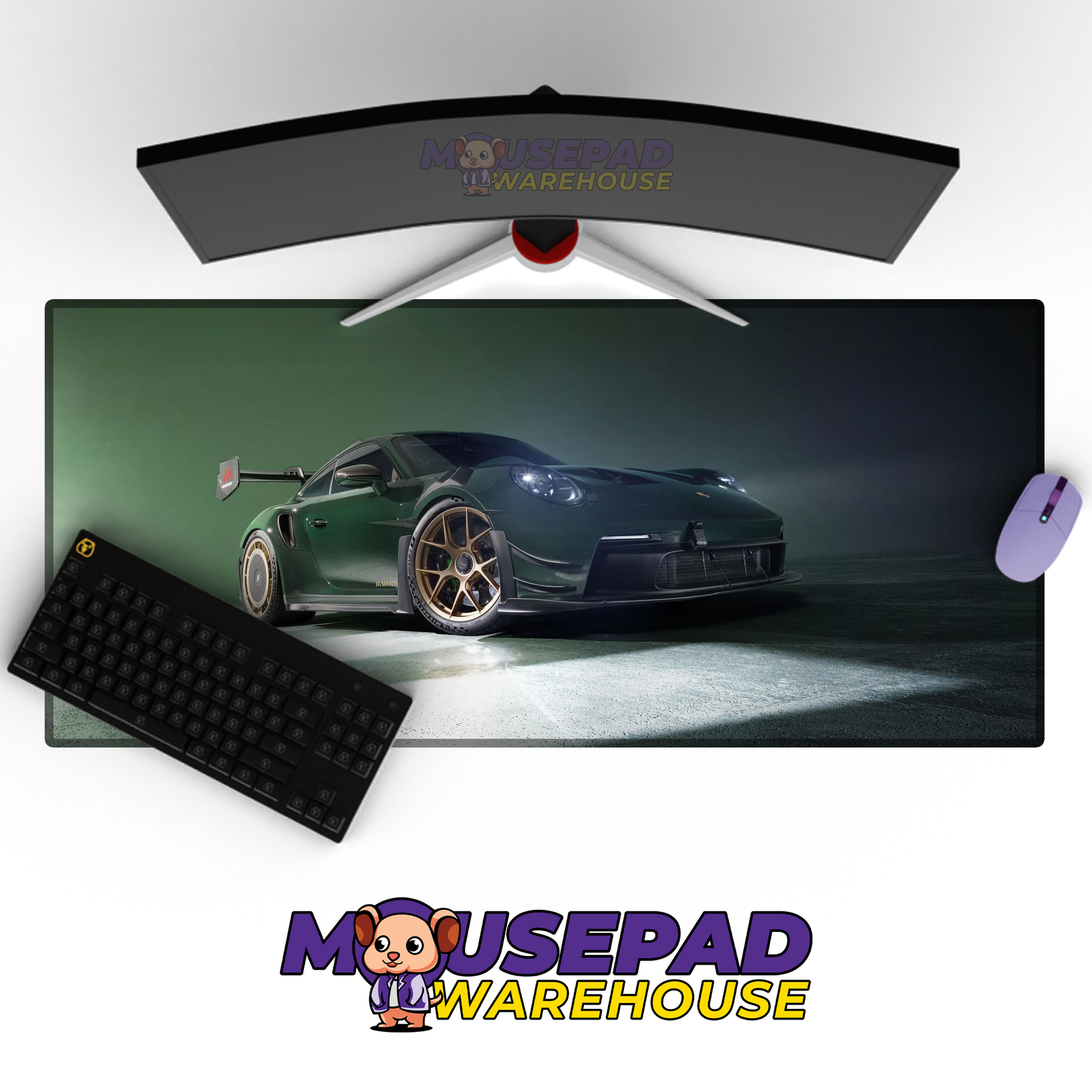 Porsche 911 GT3 RS V6 Mousepad Mockup