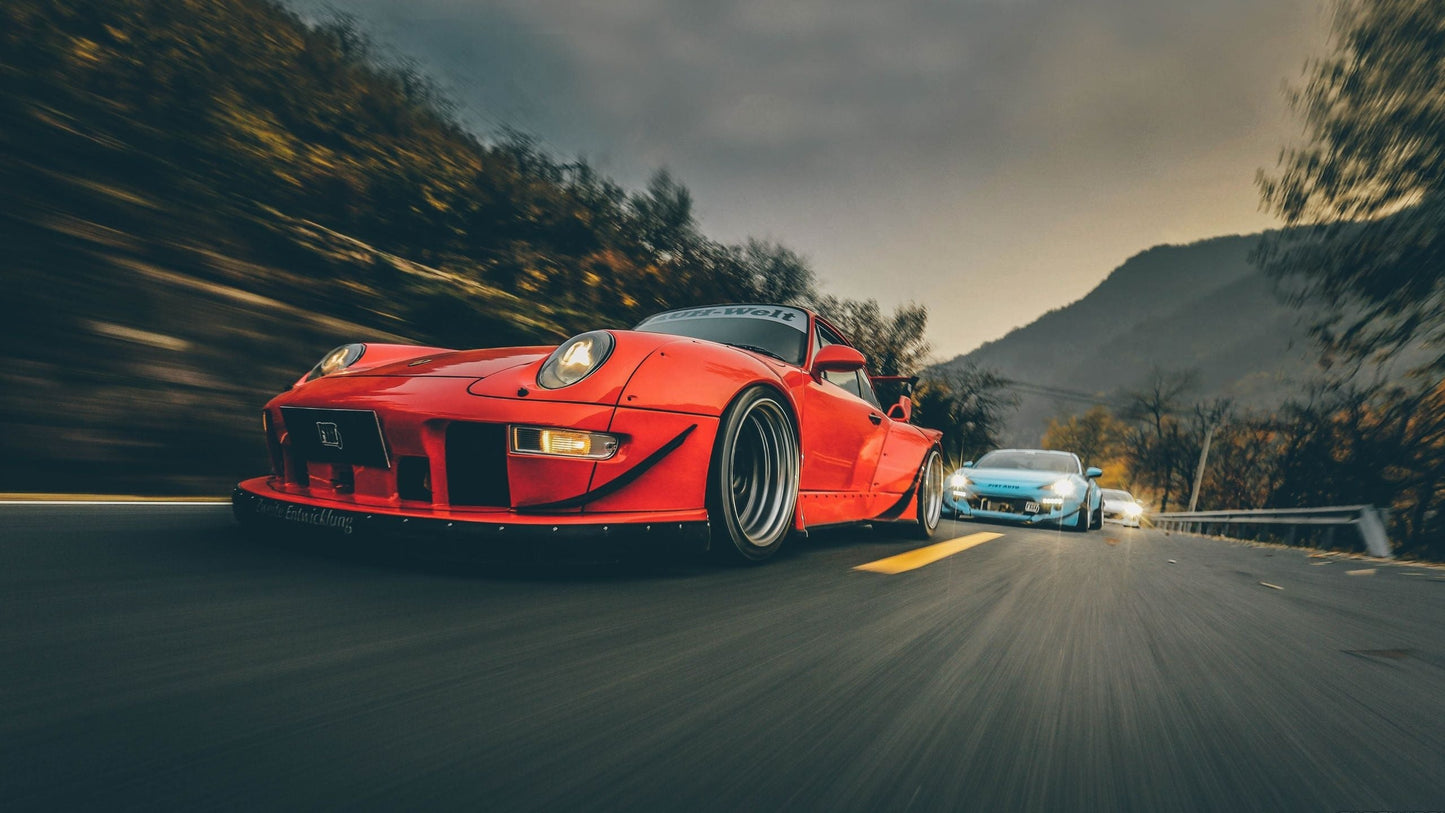 Porsche 911 RWB V2 Mousepad