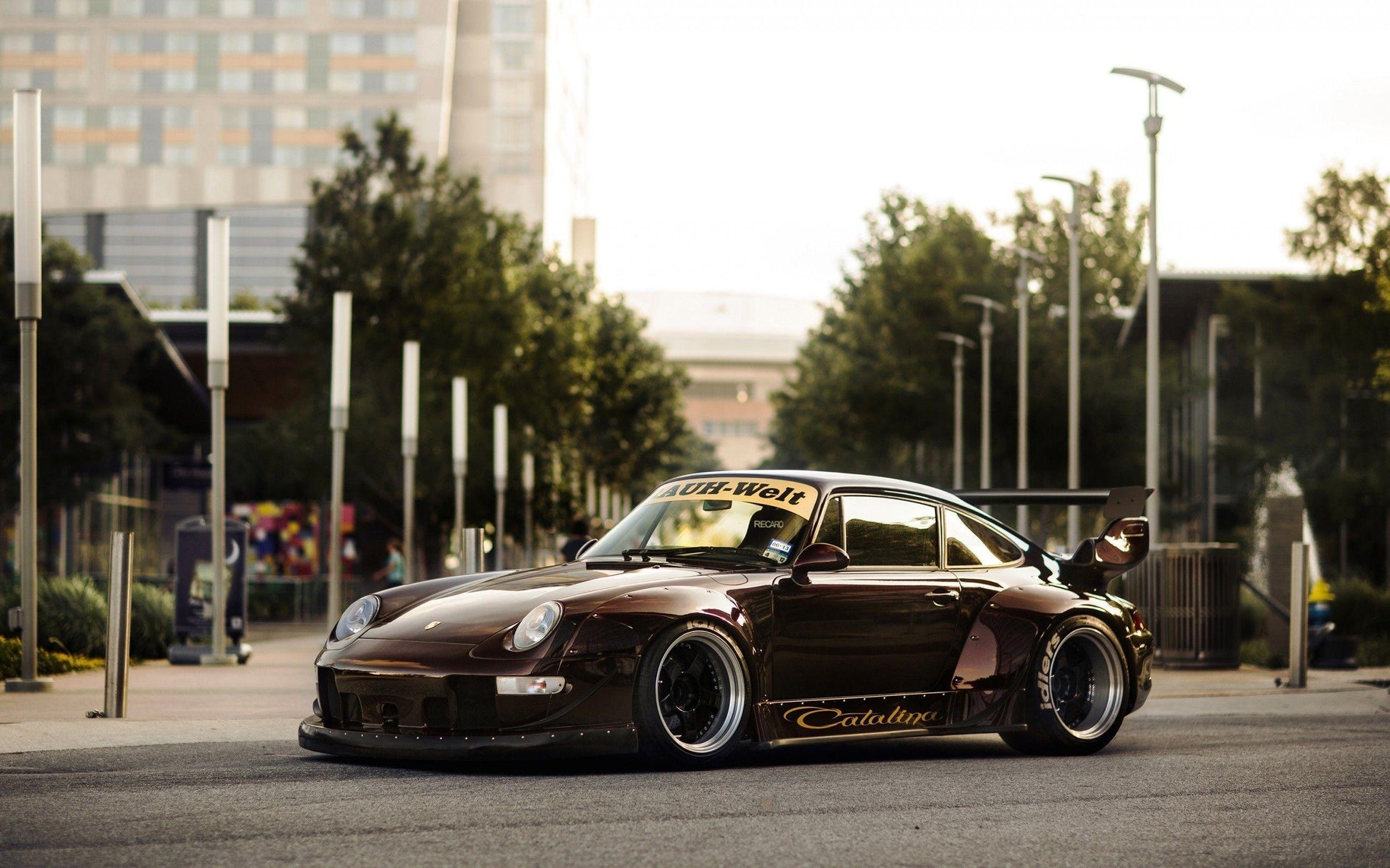 Porsche 911 RWB V4 Mousepad