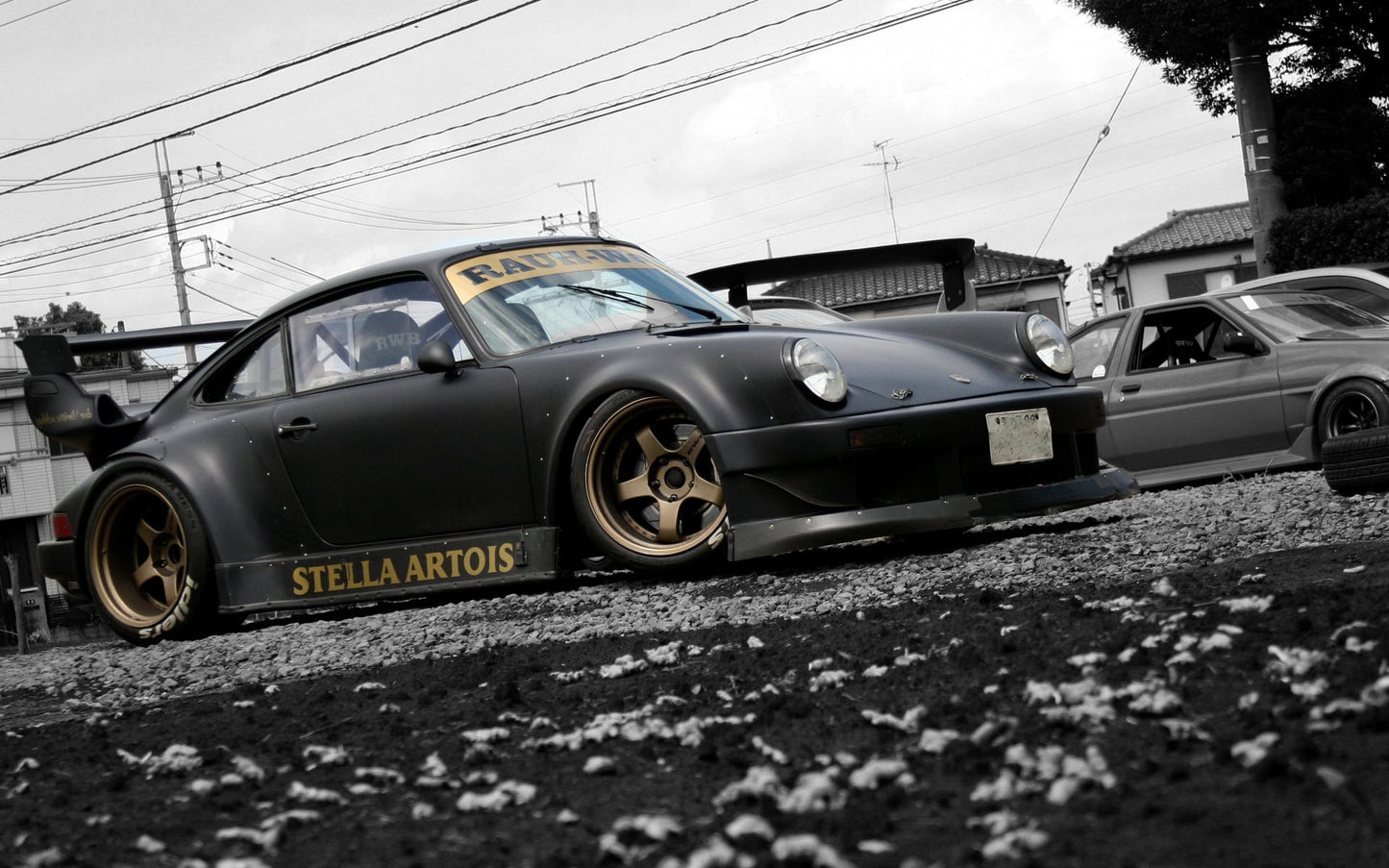 Porsche 911 RWB V7 Mousepad