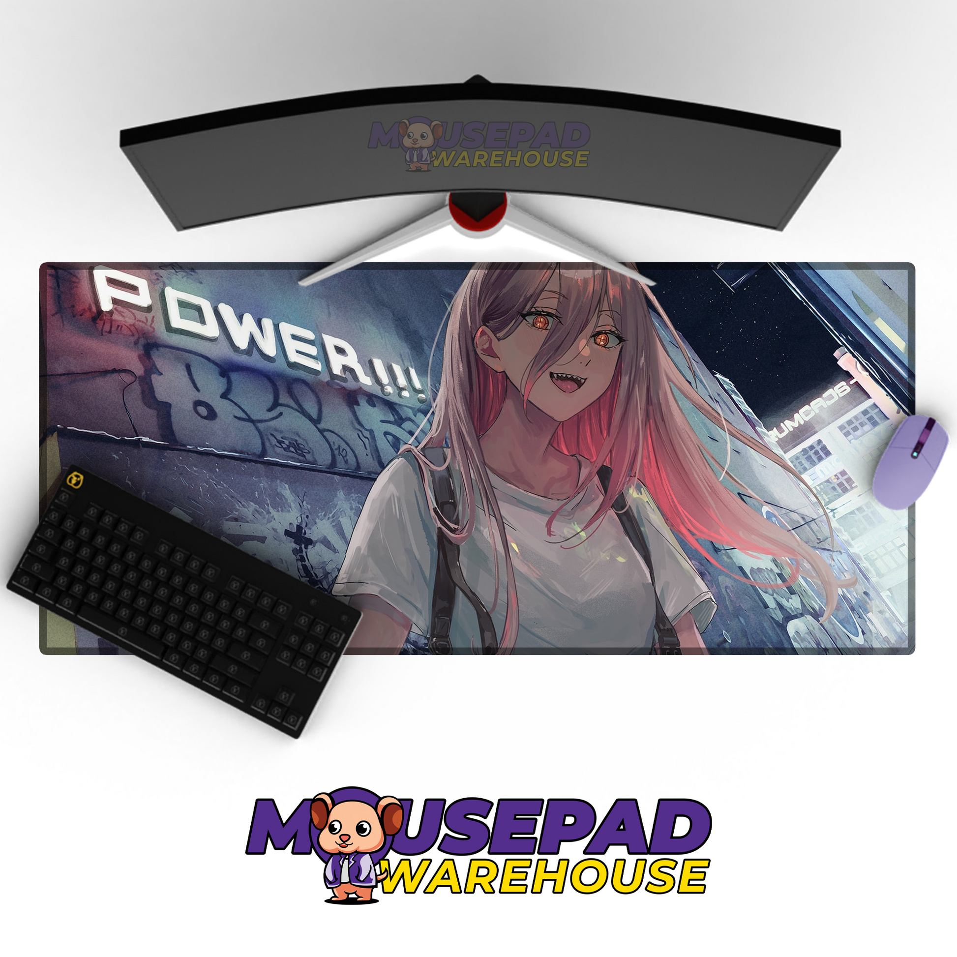 Power Chainsaw Man V8 Mockup