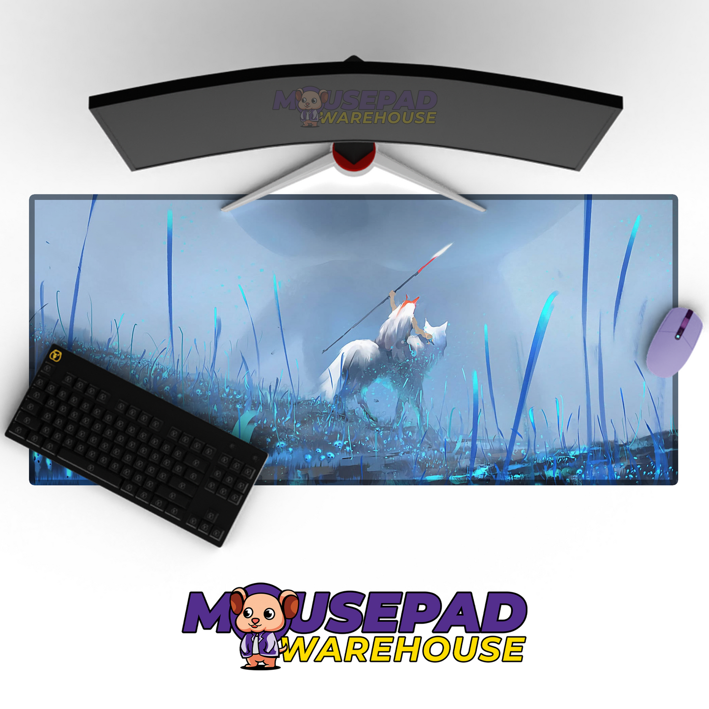 Princess Mononoke V11 Mousepad Mockup