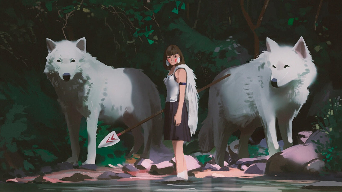 Princess Mononoke V13 Mousepad