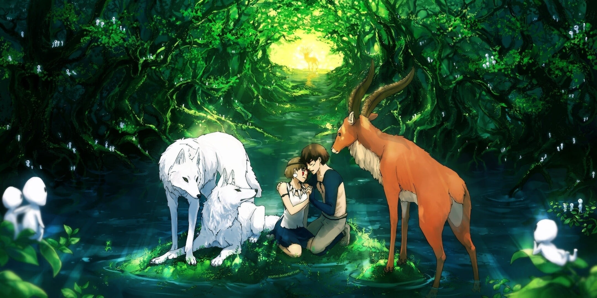 Princess Mononoke V14 Mousepad