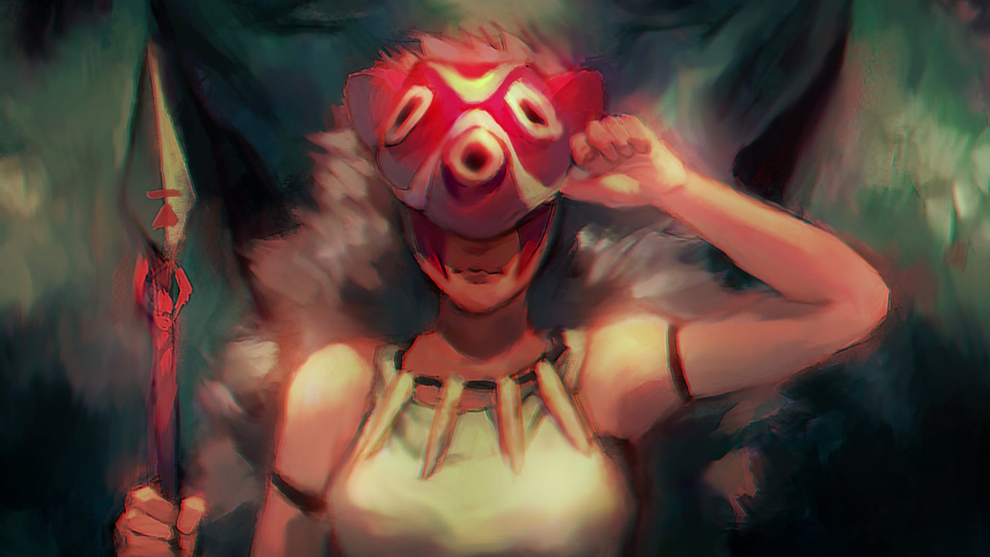 Princess Mononoke V21 Mousepad