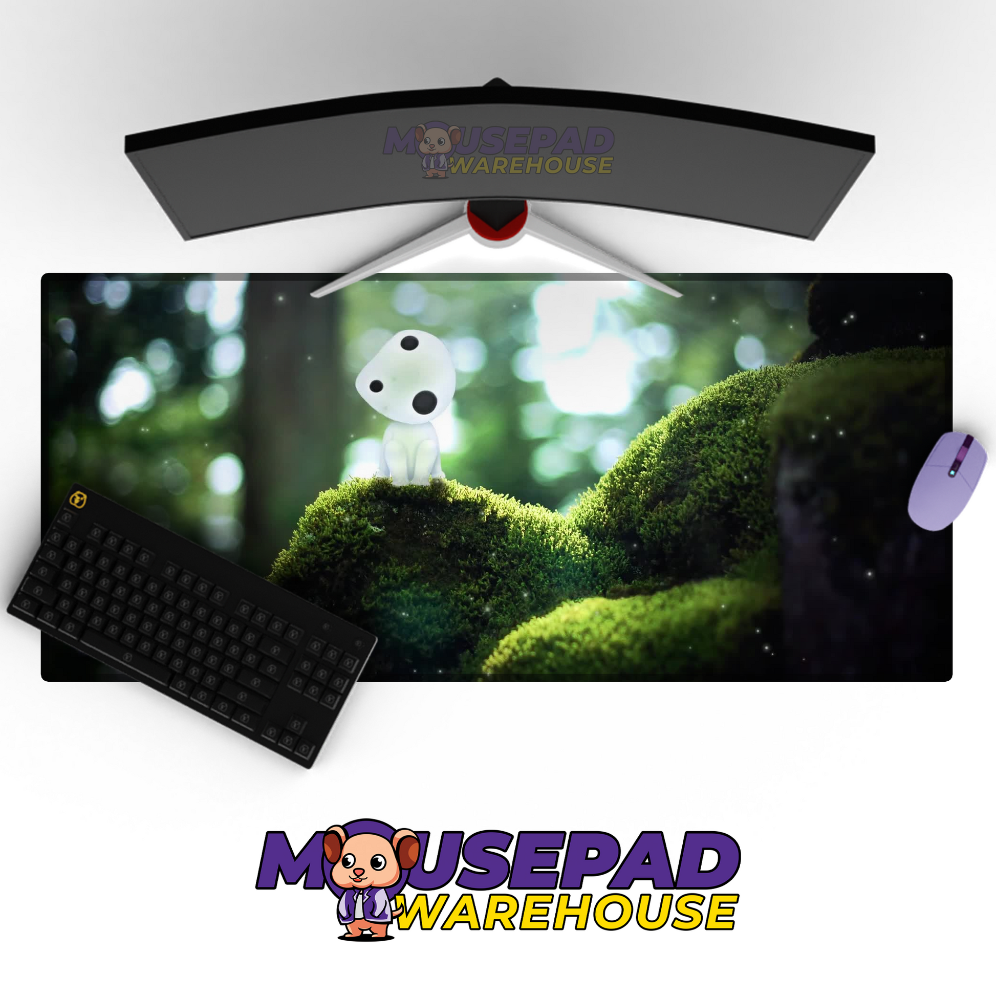 Princess Mononoke V22 Mousepad Mockup