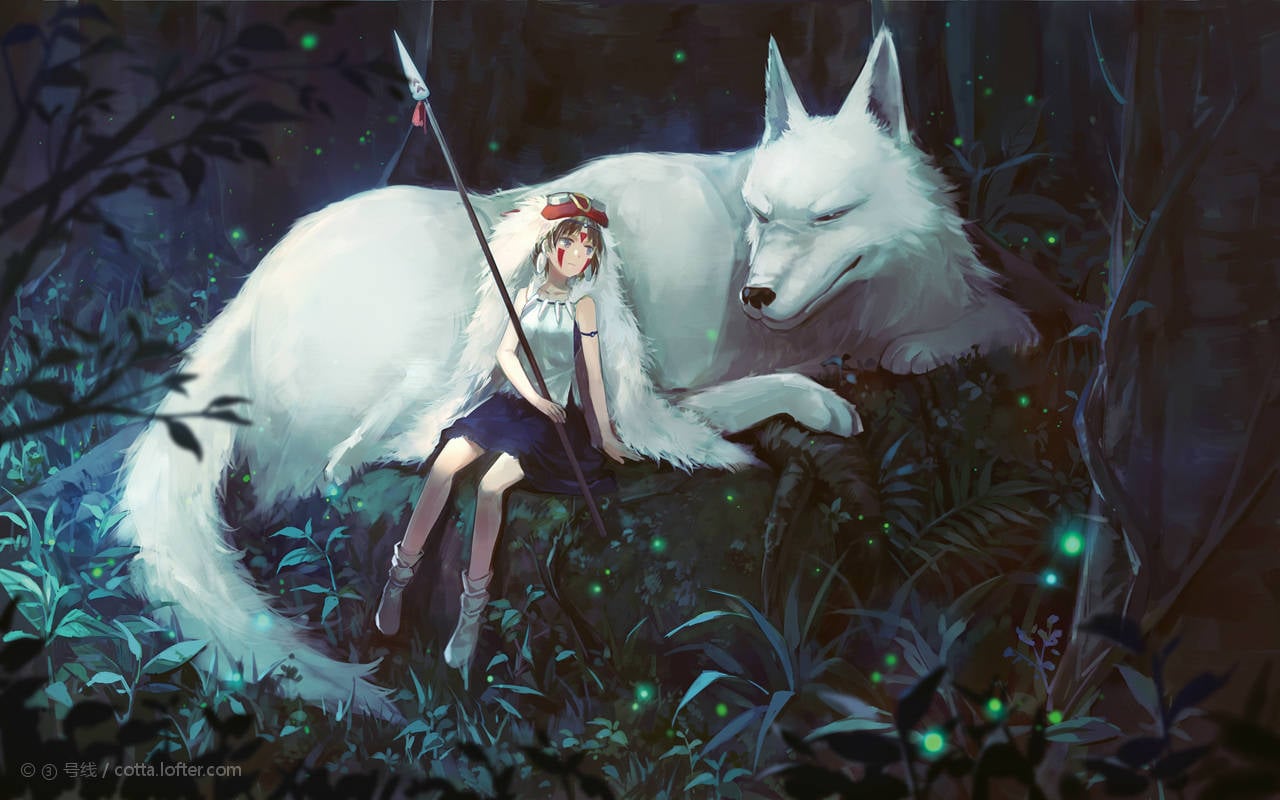 Princess Mononoke V25 Mousepad