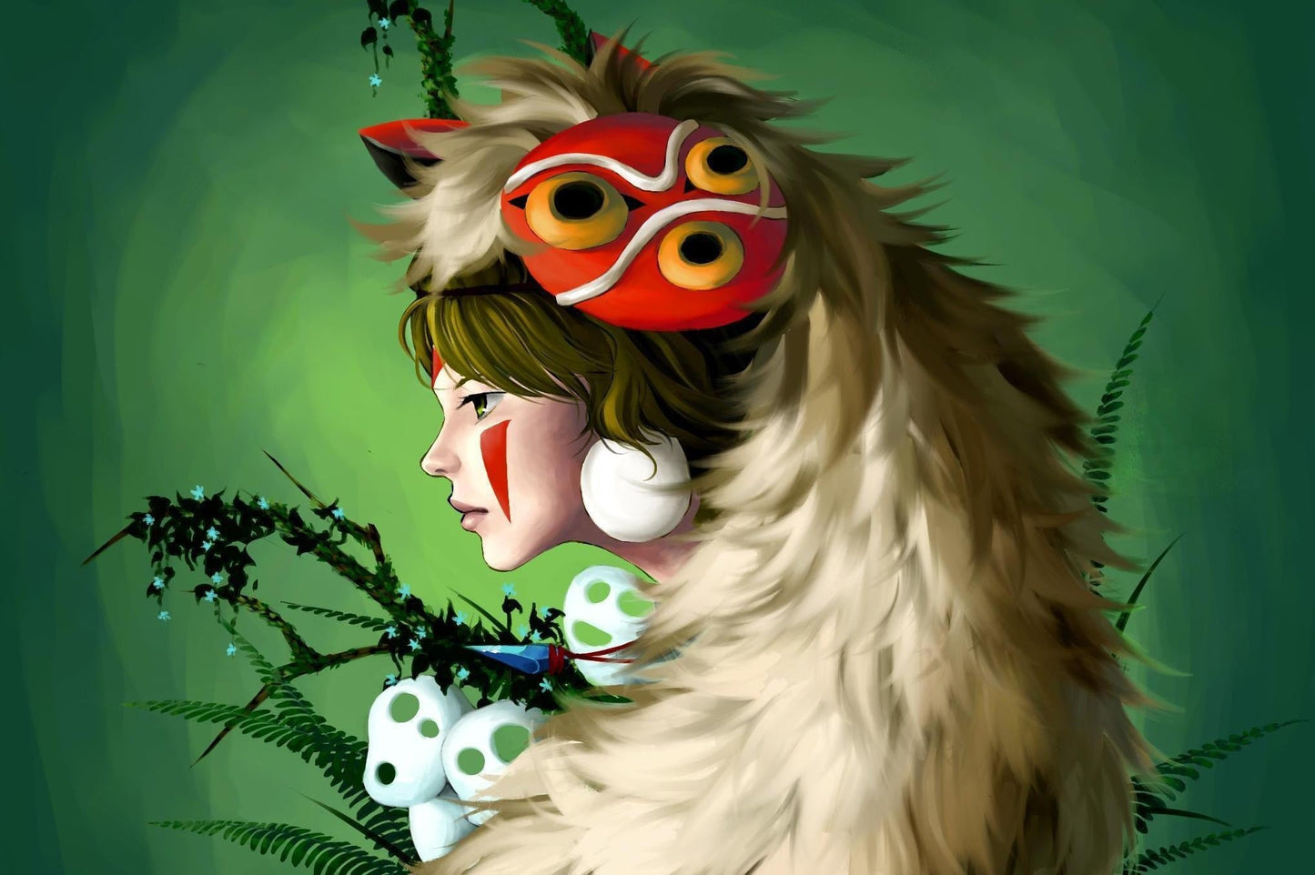 Princess Mononoke V26 Mousepad
