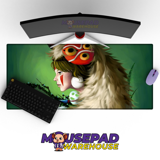 Princess Mononoke V26 Mousepad Mockup