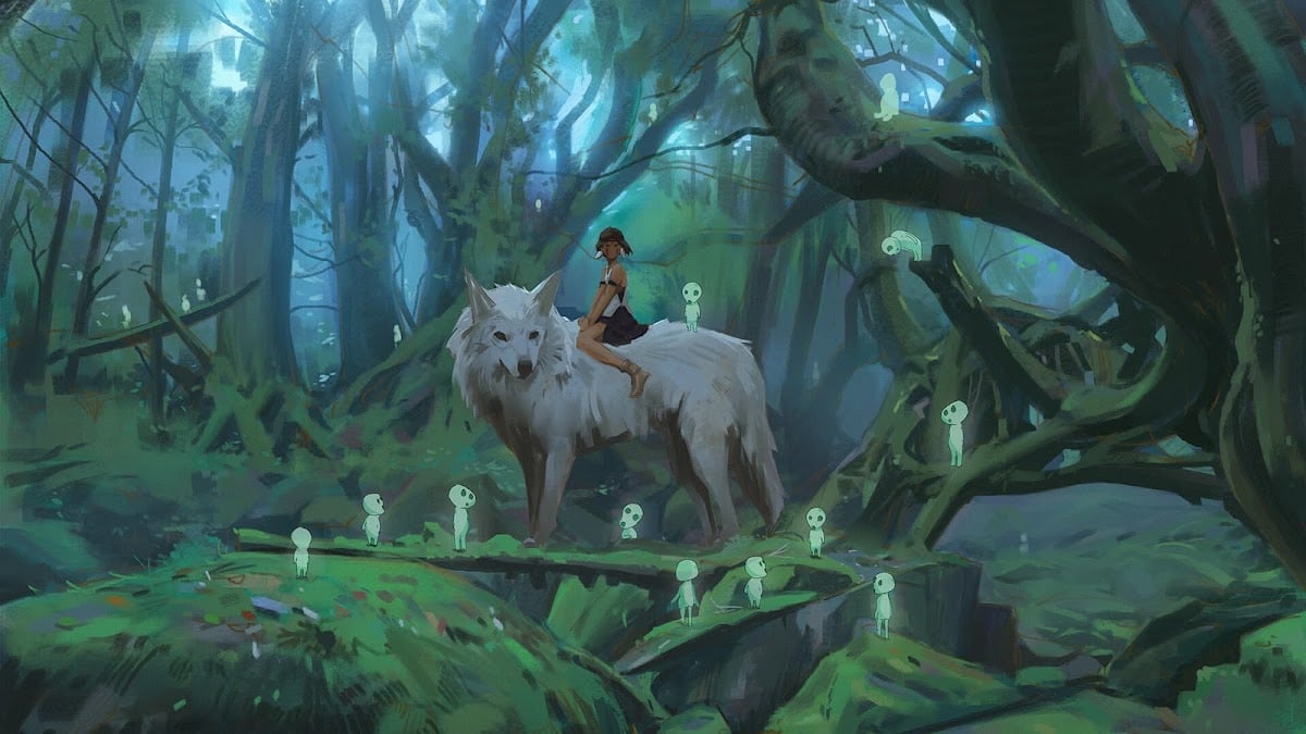 Princess Mononoke V28 Mousepad