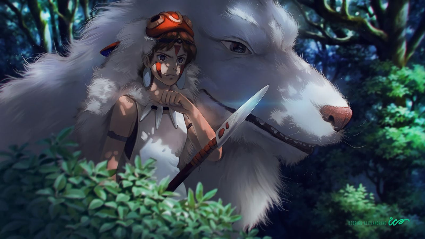 Princess Mononoke V34 Mousepad