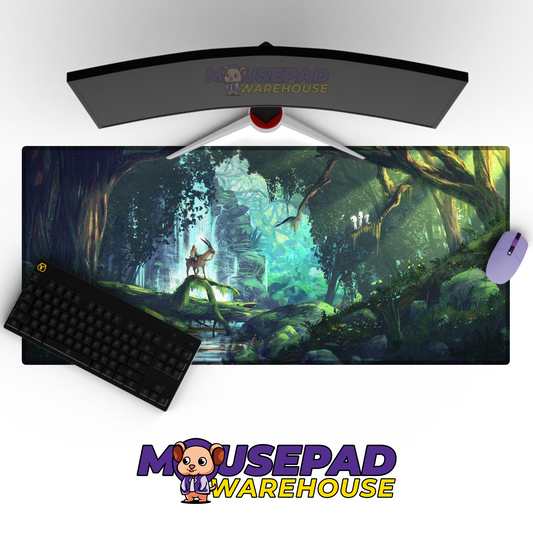 Princess Mononoke V36 Mousepad Mockup