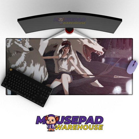 Princess Mononoke V37 Mousepad Mockup