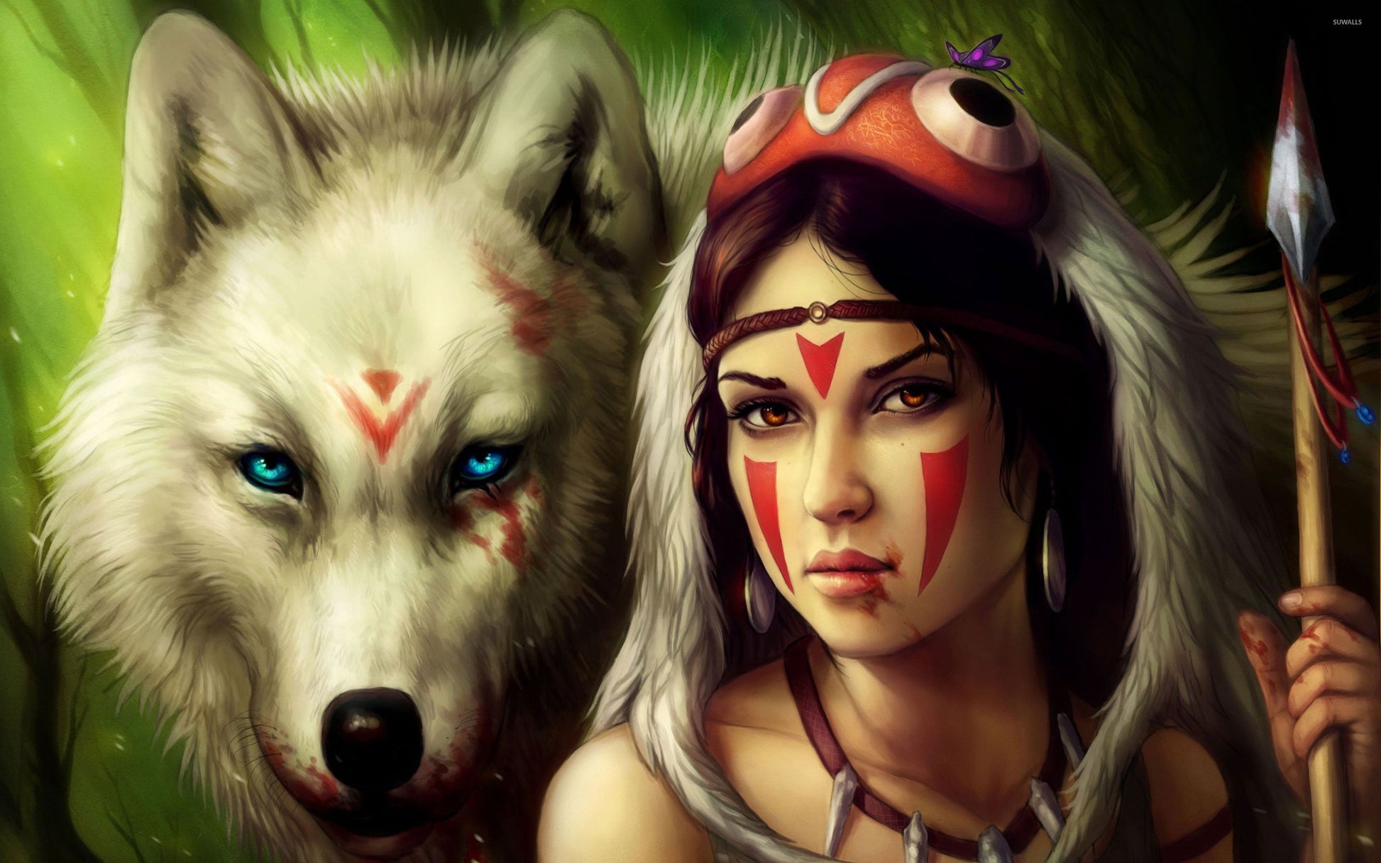 Princess Mononoke V45 Mousepad
