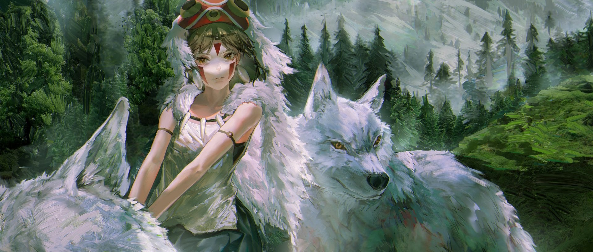 Princess Mononoke V47 Mousepad