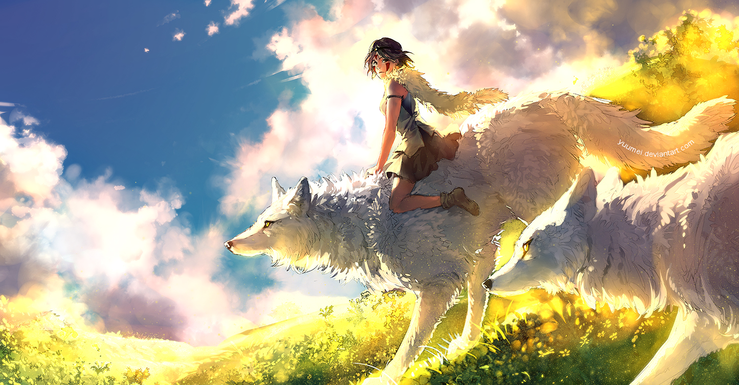Princess Mononoke V8 Mousepad