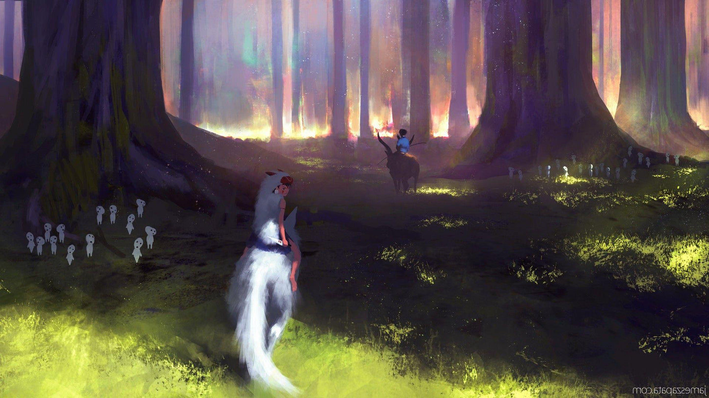 Princess Mononoke V9 Mousepad