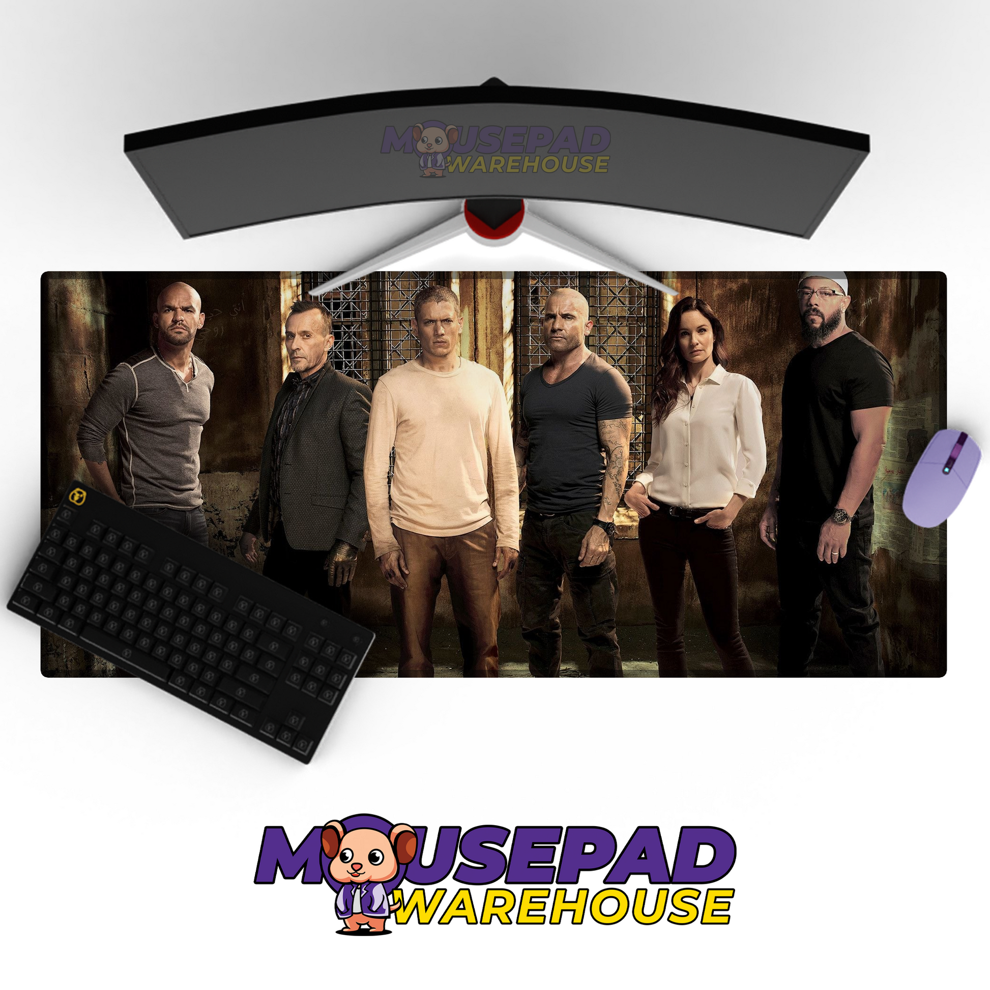 Prison Break V10 Mousepad Mockup