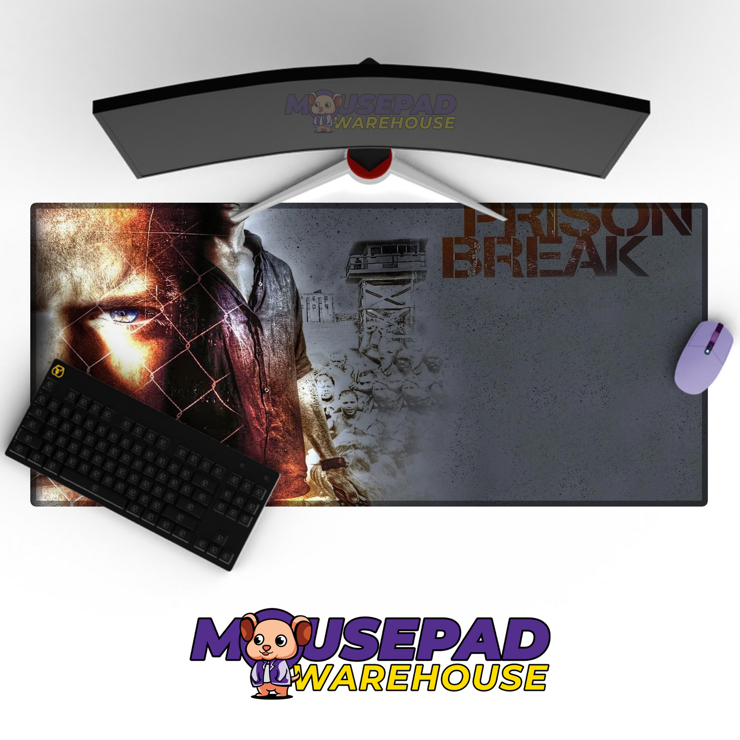 Prison Break V6 Mousepad Mockup