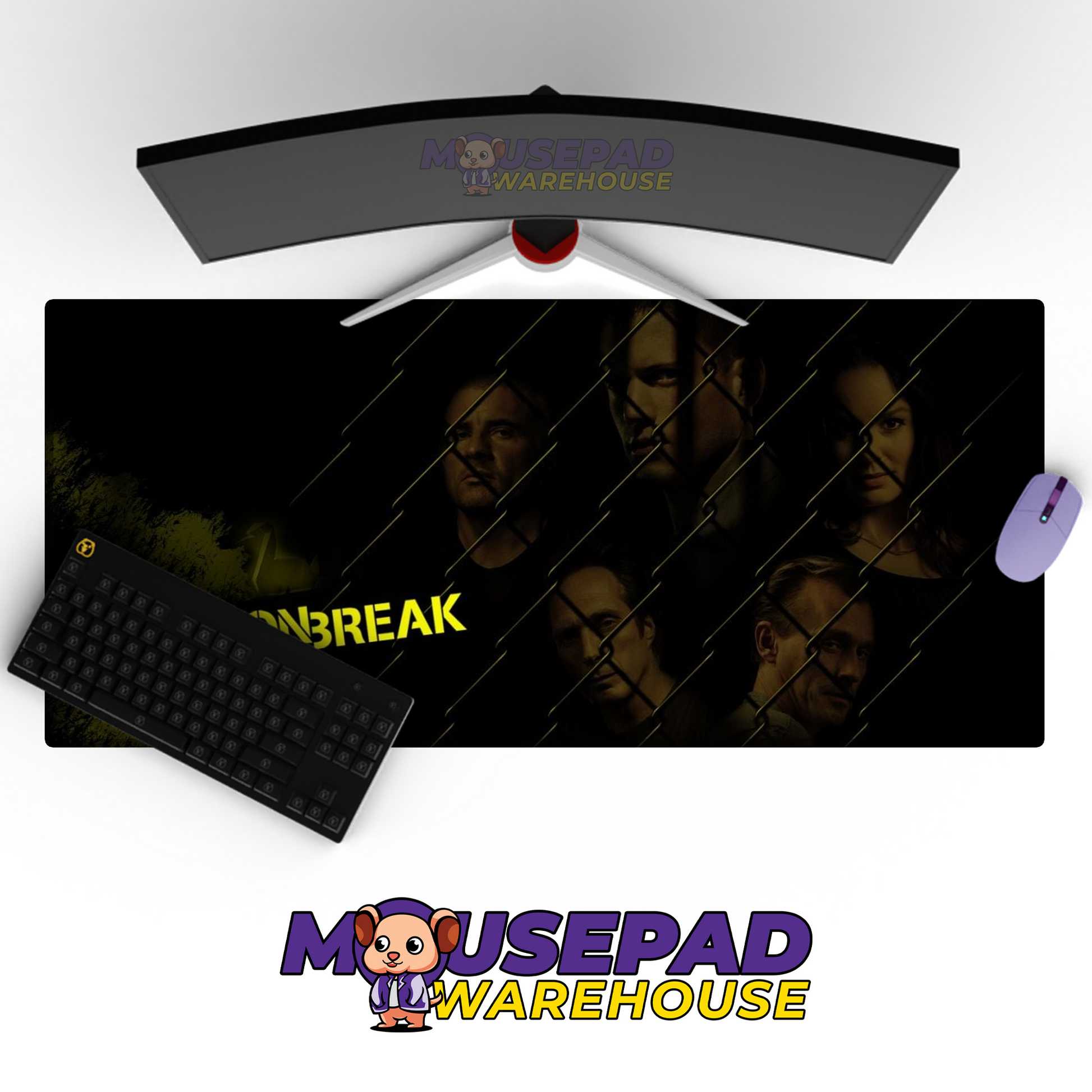 Prison Break V7 Mousepad Mockup