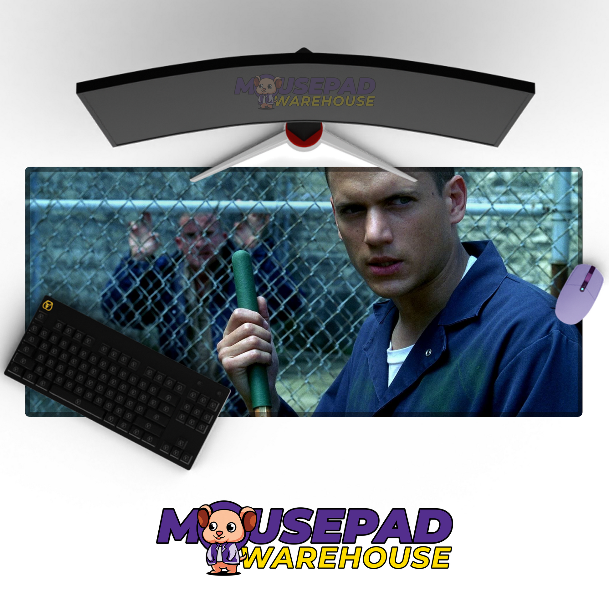 Prison Break V8 Mousepad Mockup