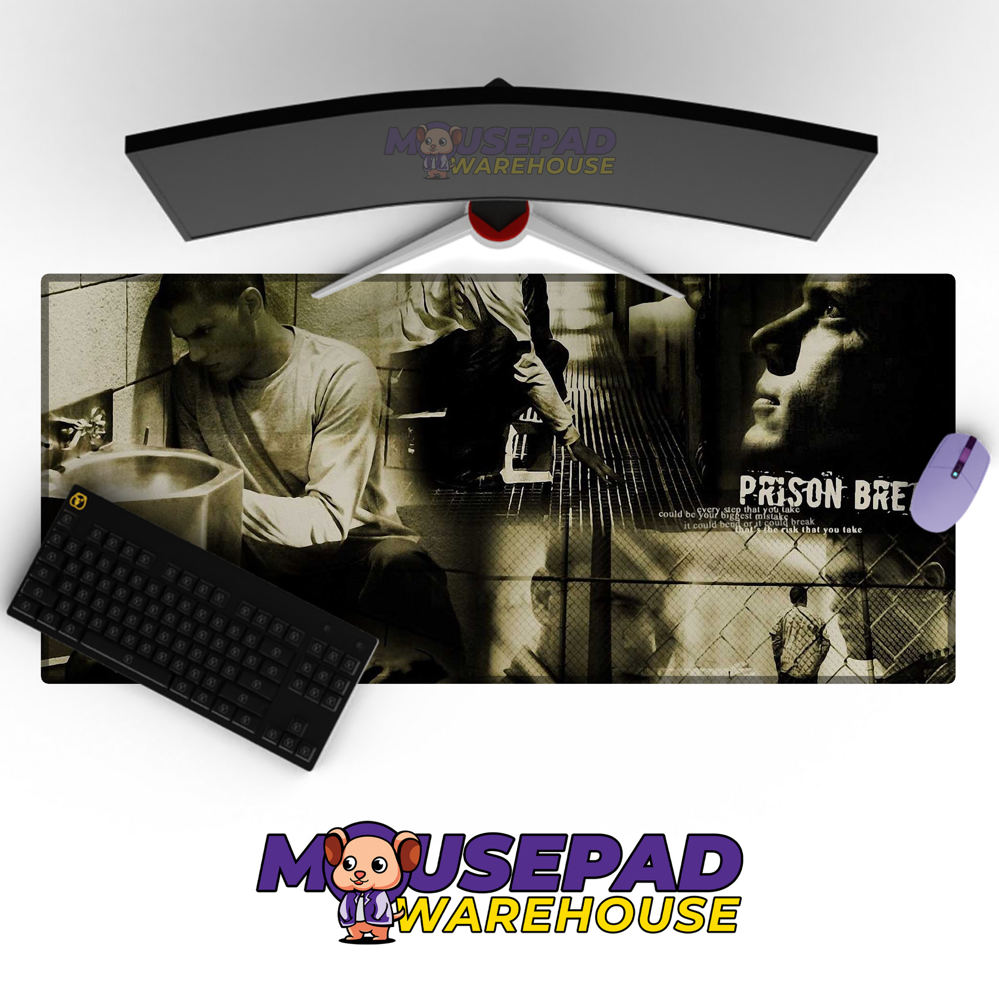 Prison Break V9 Mousepad Mockup