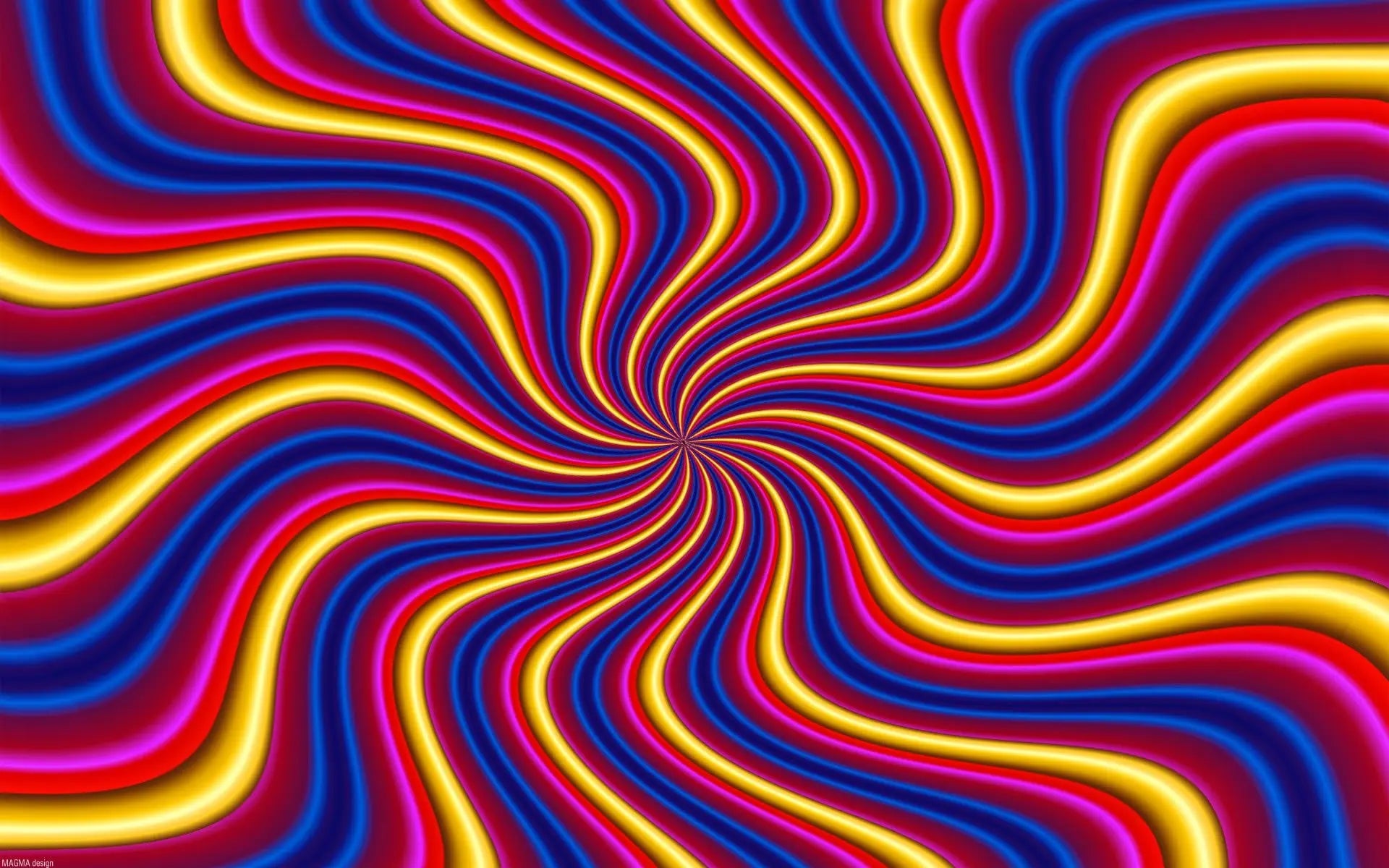 Psychedelic Pattern Mousepad 318020 - Mousepad Warehouse